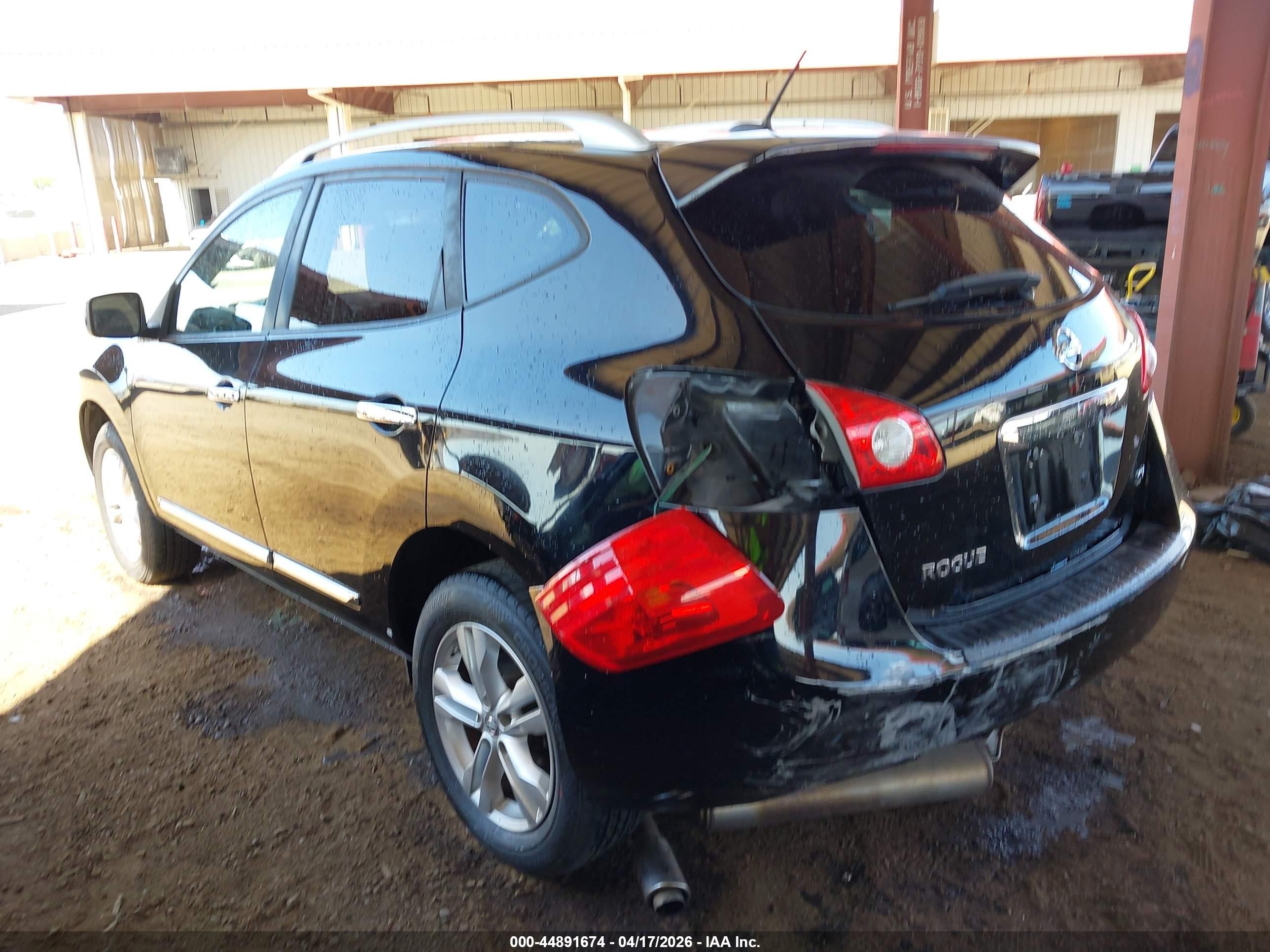 2013 Nissan Rogue S/sv Black vin: JN8AS5MT1DW019292