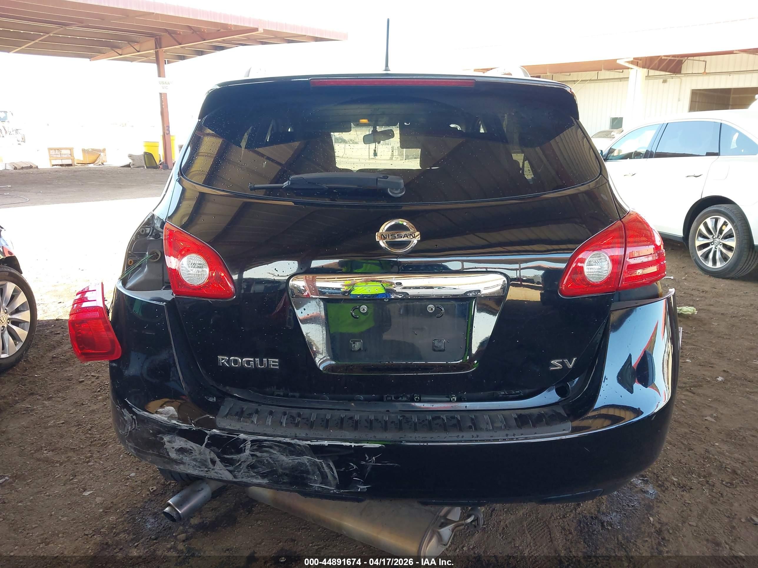 2013 Nissan Rogue S/sv Black vin: JN8AS5MT1DW019292