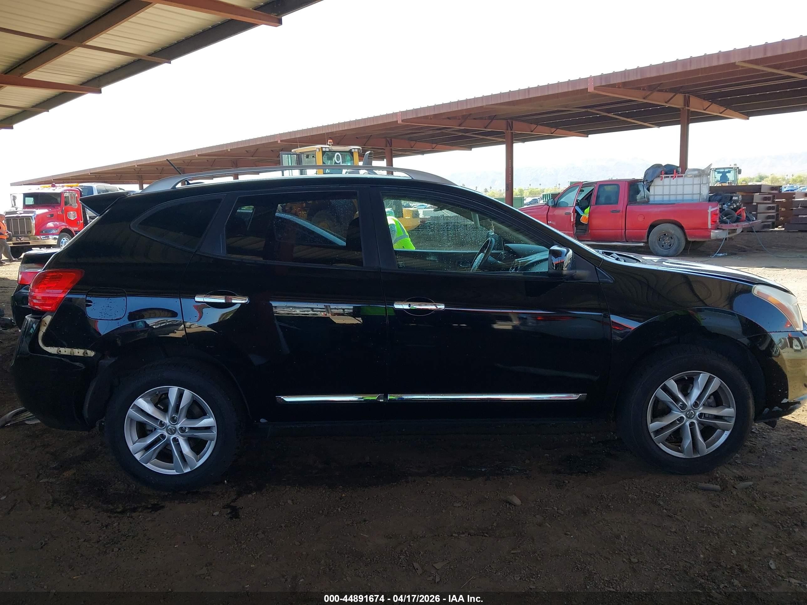 2013 Nissan Rogue S/sv Black vin: JN8AS5MT1DW019292
