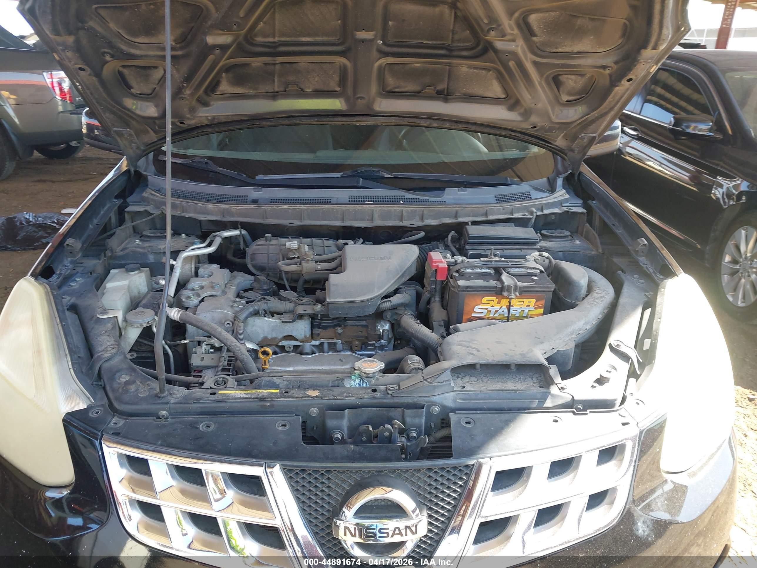2013 Nissan Rogue S/sv Black vin: JN8AS5MT1DW019292