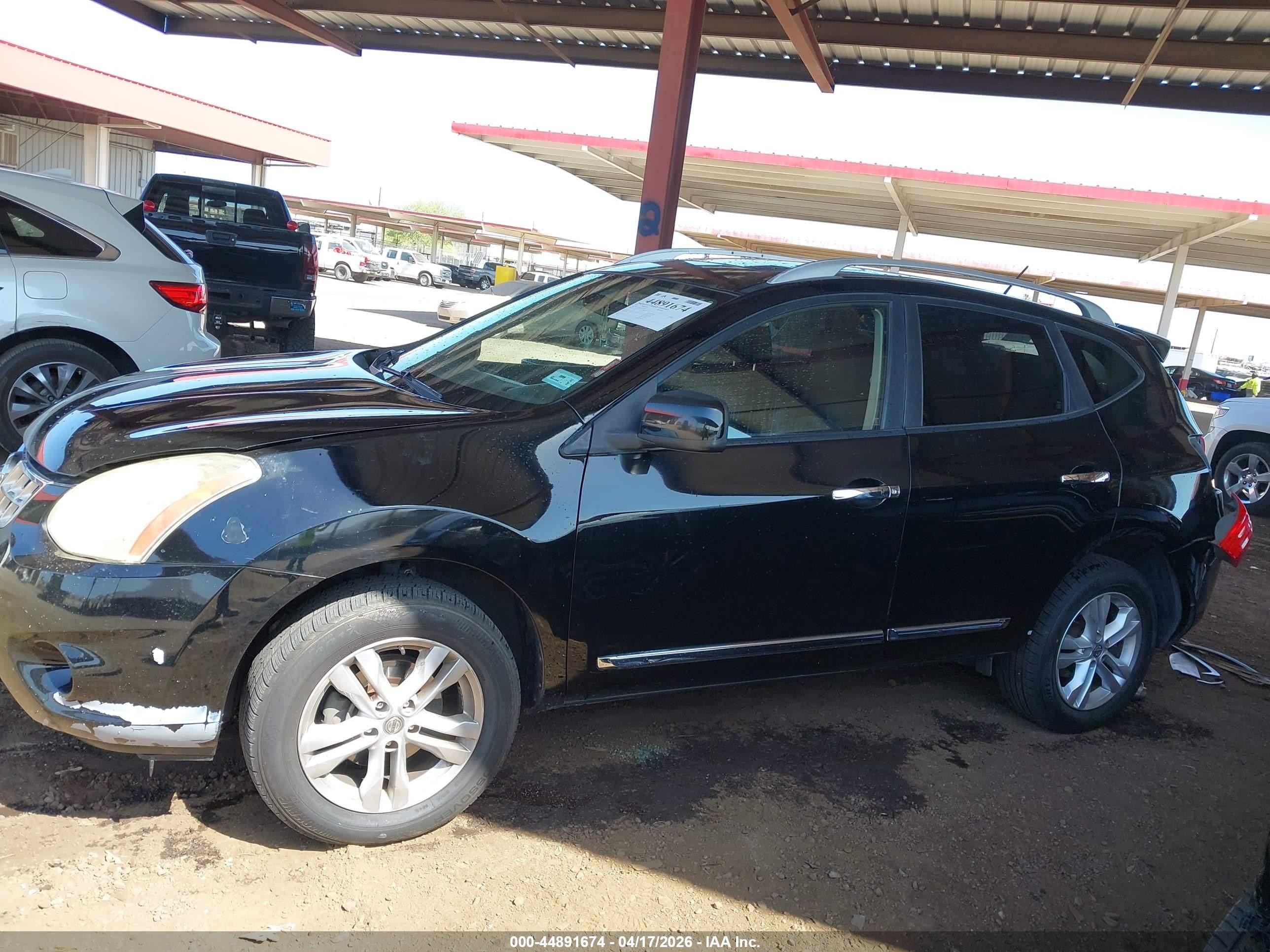 2013 Nissan Rogue S/sv Black vin: JN8AS5MT1DW019292