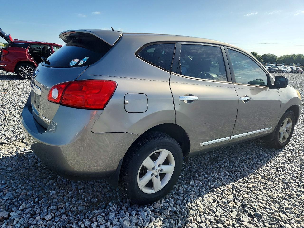 2013 Nissan Rogue S Gray vin: JN8AS5MT1DW041373