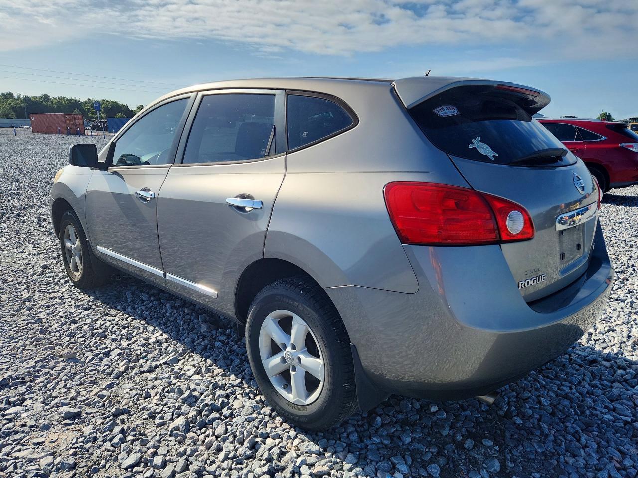 2013 Nissan Rogue S Gray vin: JN8AS5MT1DW041373