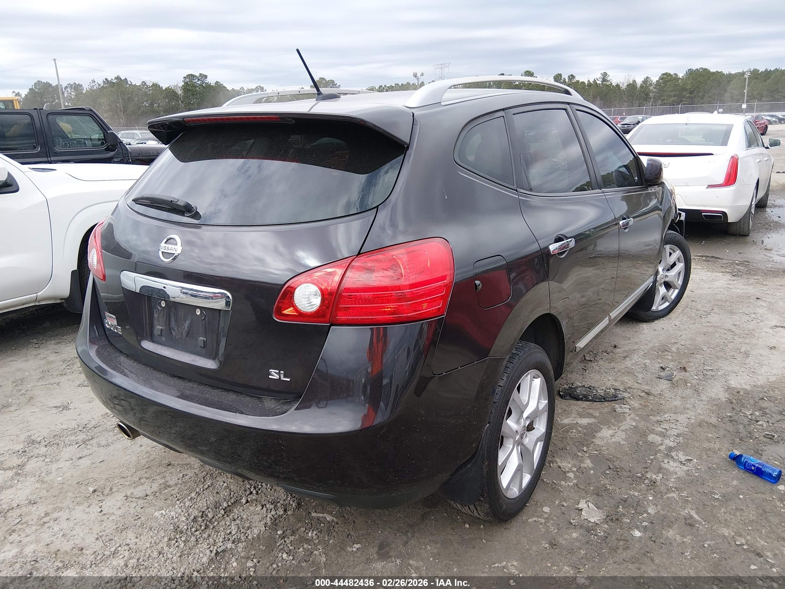 2013 Nissan Rogue Sv W/sl Pkg Black vin: JN8AS5MT1DW515032