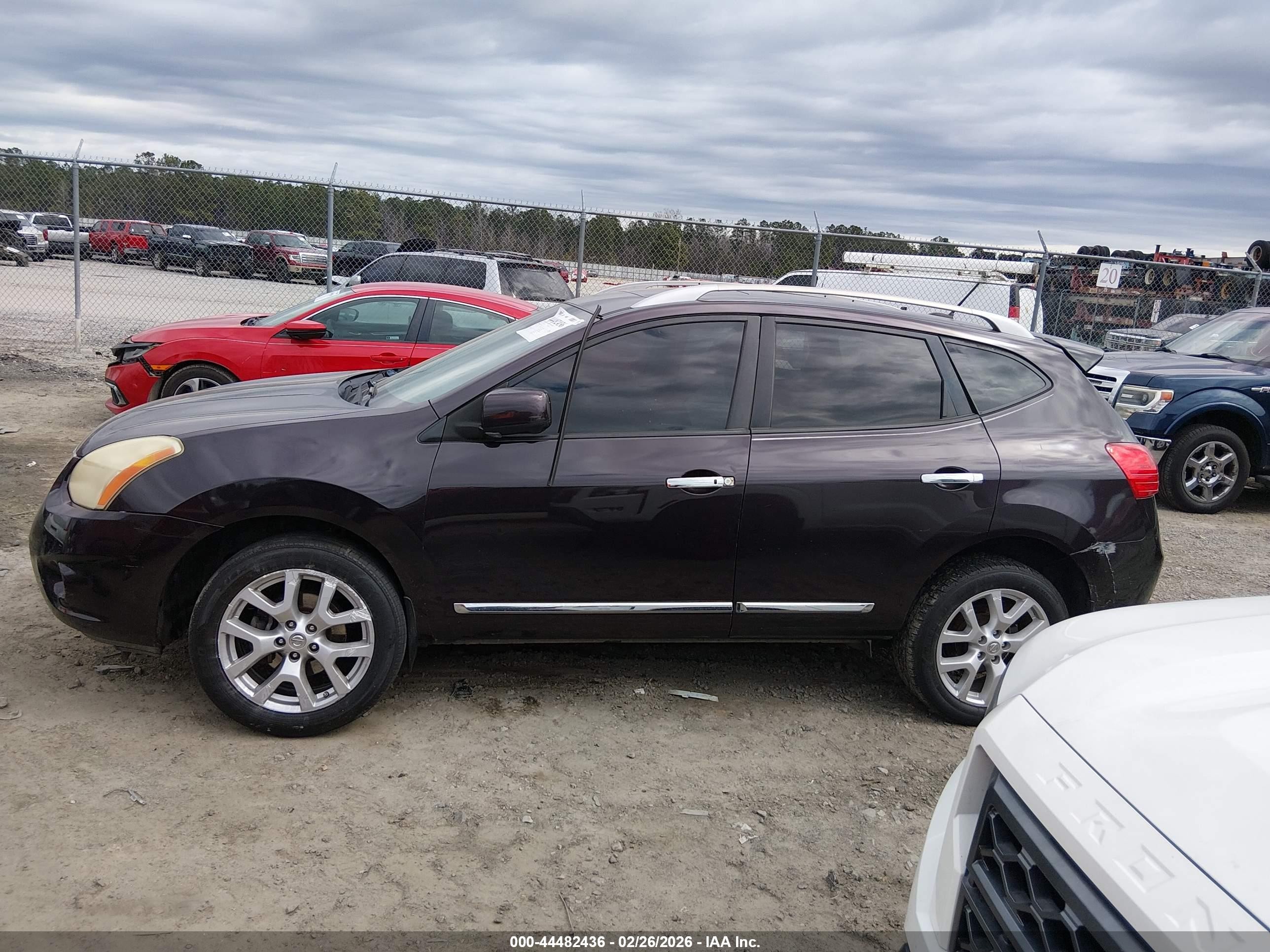 2013 Nissan Rogue Sv W/sl Pkg Black vin: JN8AS5MT1DW515032