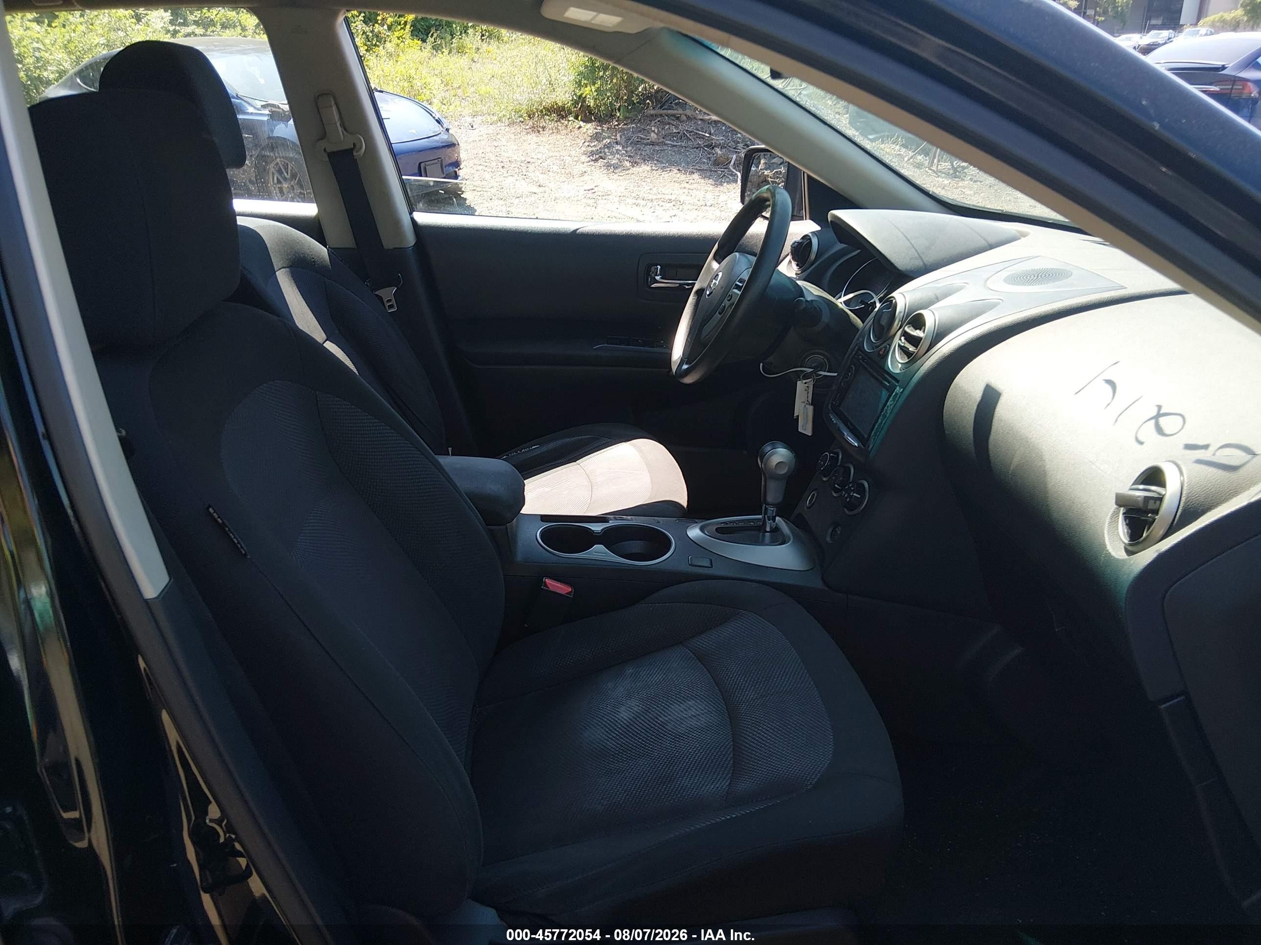 2013 Nissan Rogue S Black vin: JN8AS5MT1DW522157
