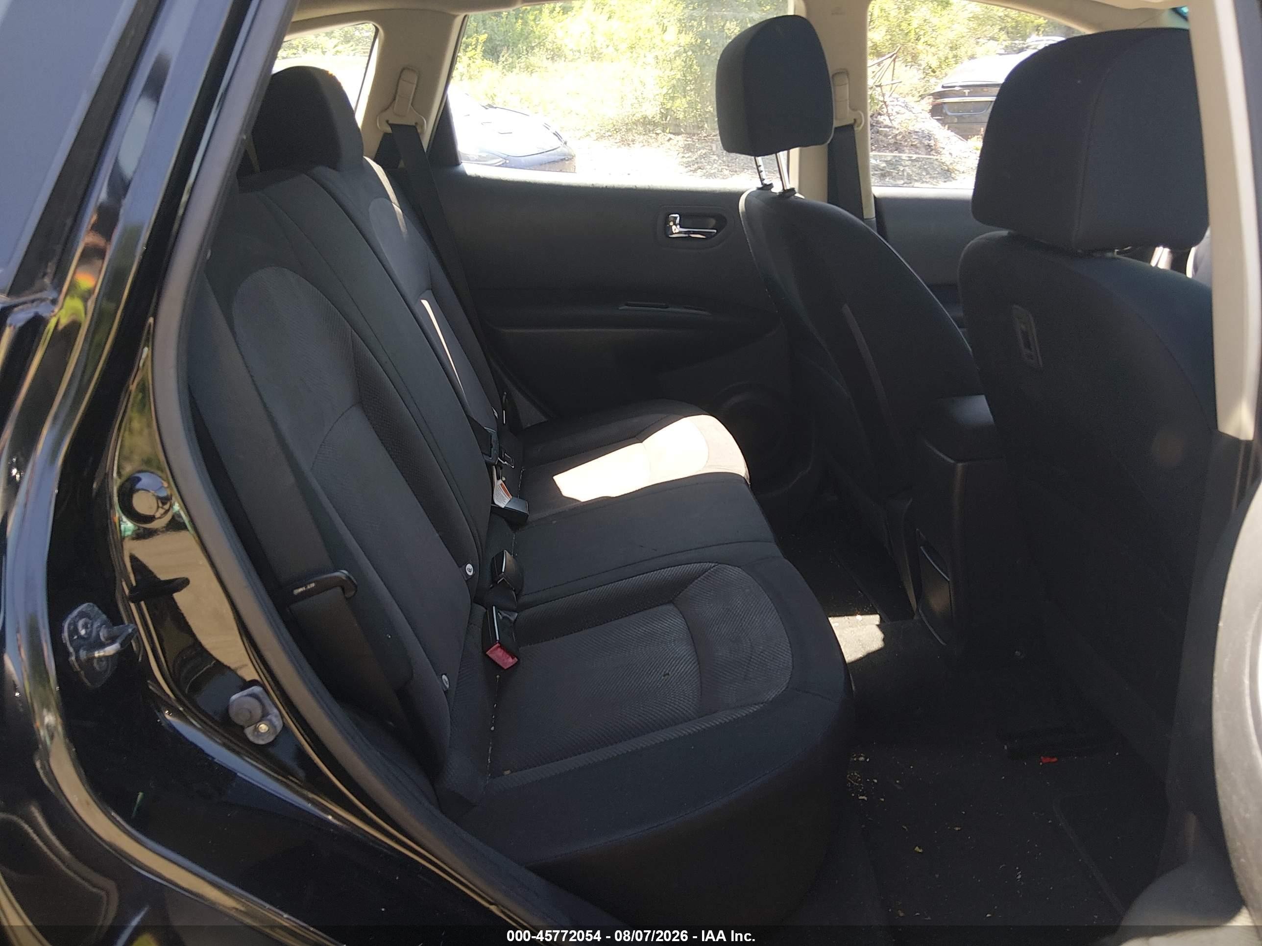 2013 Nissan Rogue S Black vin: JN8AS5MT1DW522157
