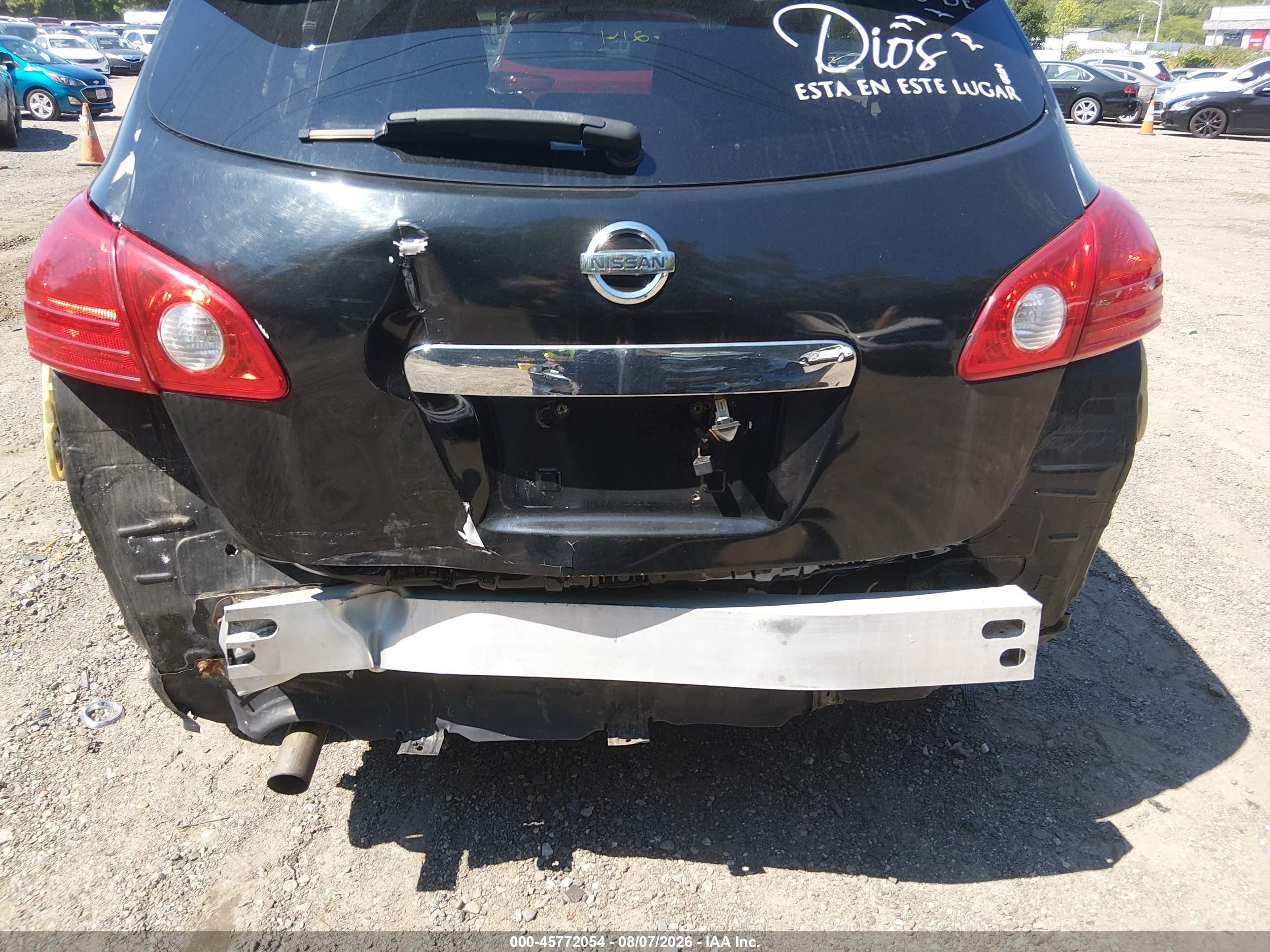 2013 Nissan Rogue S Black vin: JN8AS5MT1DW522157
