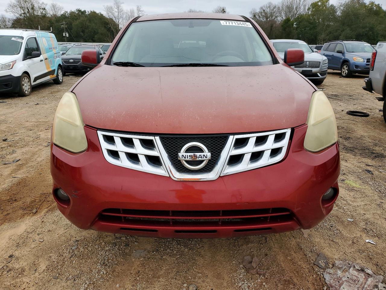 2013 Nissan Rogue S Burgundy vin: JN8AS5MT1DW522174