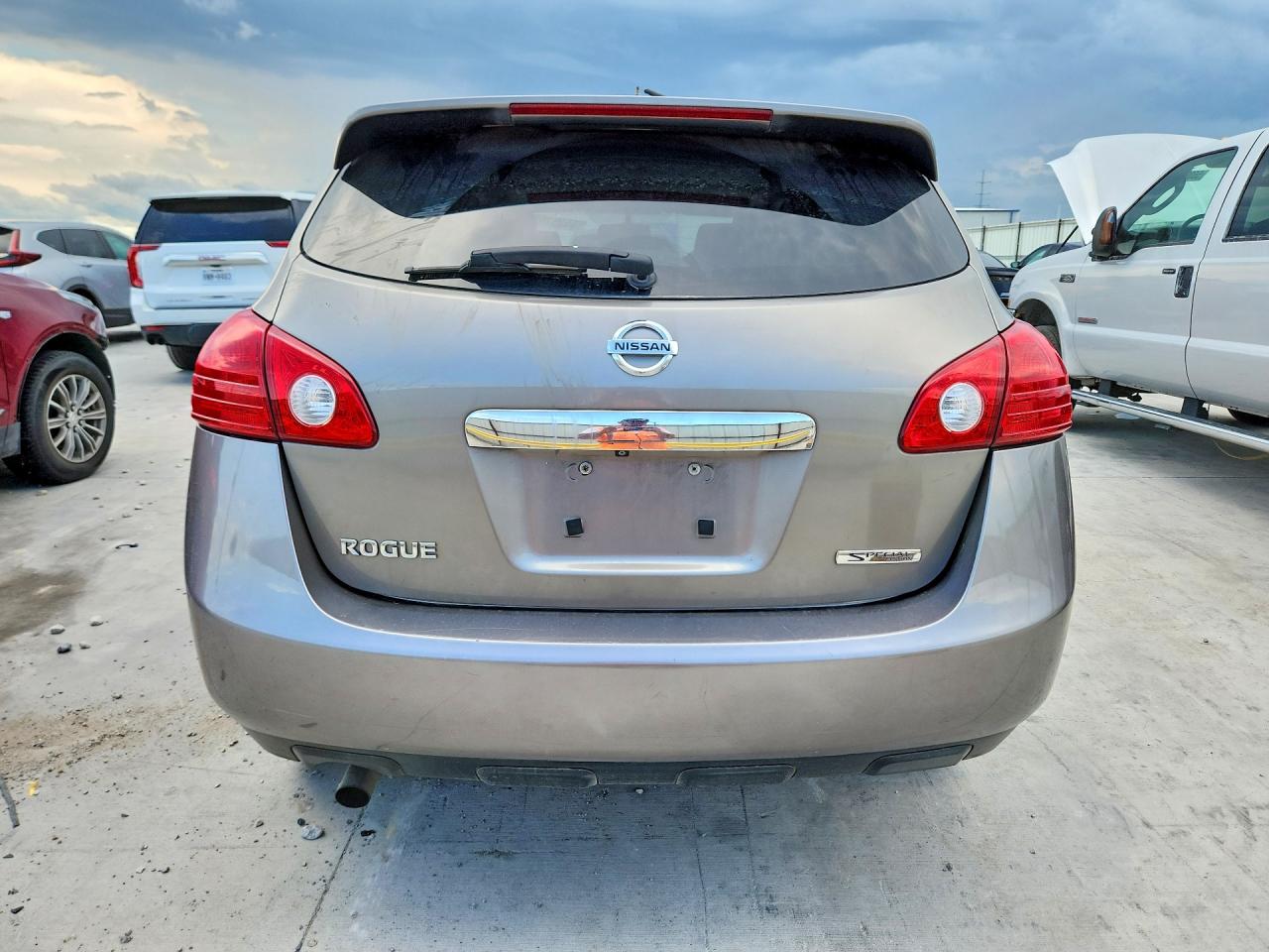 2013 Nissan Rogue S Gray vin: JN8AS5MT1DW525396