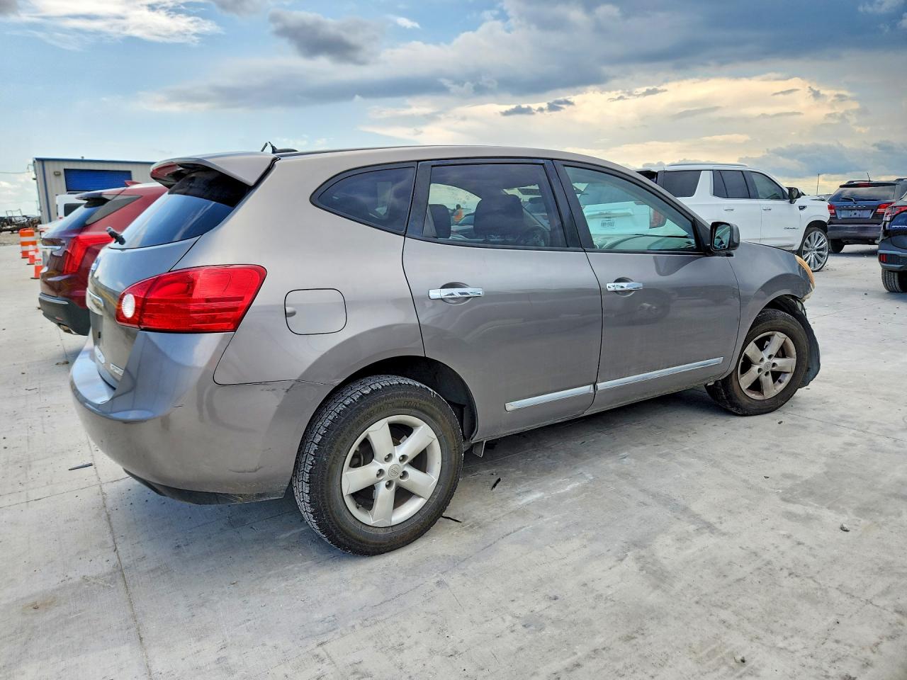 2013 Nissan Rogue S Gray vin: JN8AS5MT1DW525396