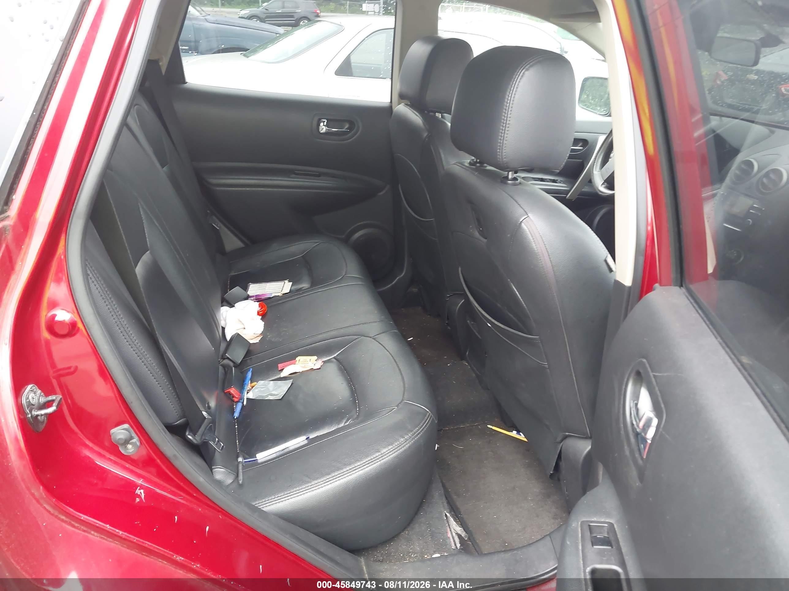 2013 Nissan Rogue S Red vin: JN8AS5MT1DW535958