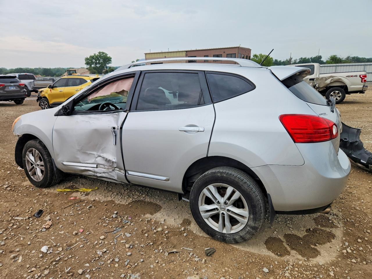 2013 Nissan Rogue S Gray vin: JN8AS5MT1DW544627
