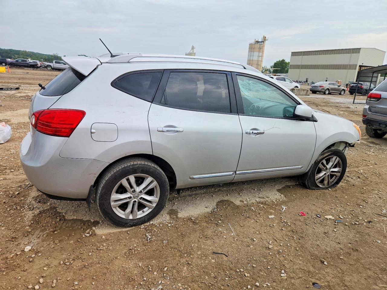2013 Nissan Rogue S Gray vin: JN8AS5MT1DW544627