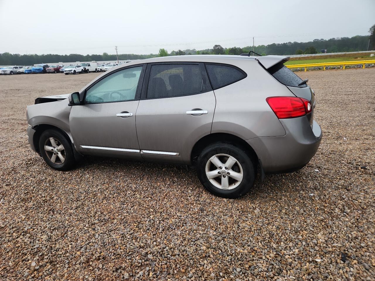 2013 Nissan Rogue S Gray vin: JN8AS5MT1DW550024
