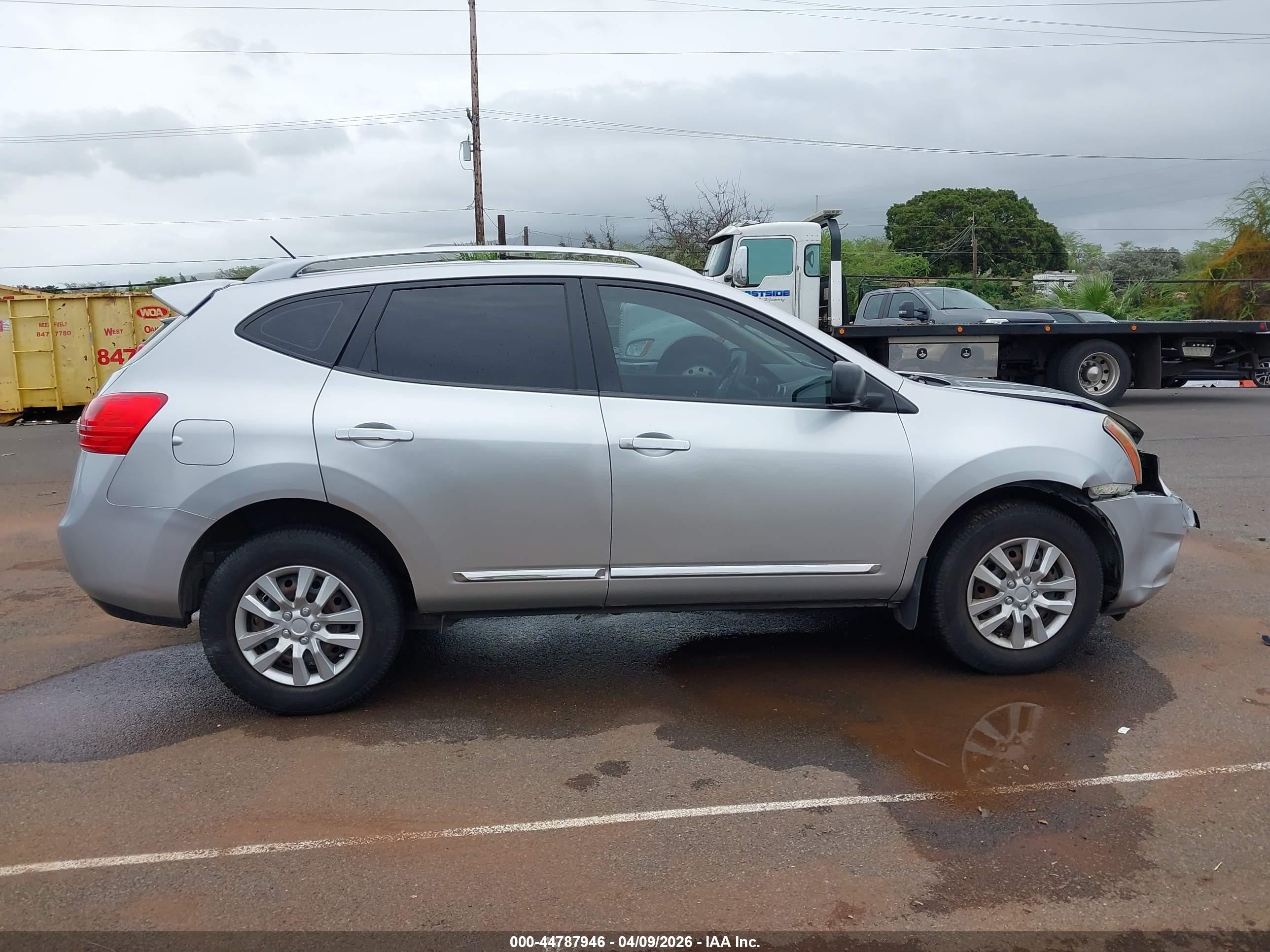 2014 Nissan Rogue Select S Gray vin: JN8AS5MT1EW100178