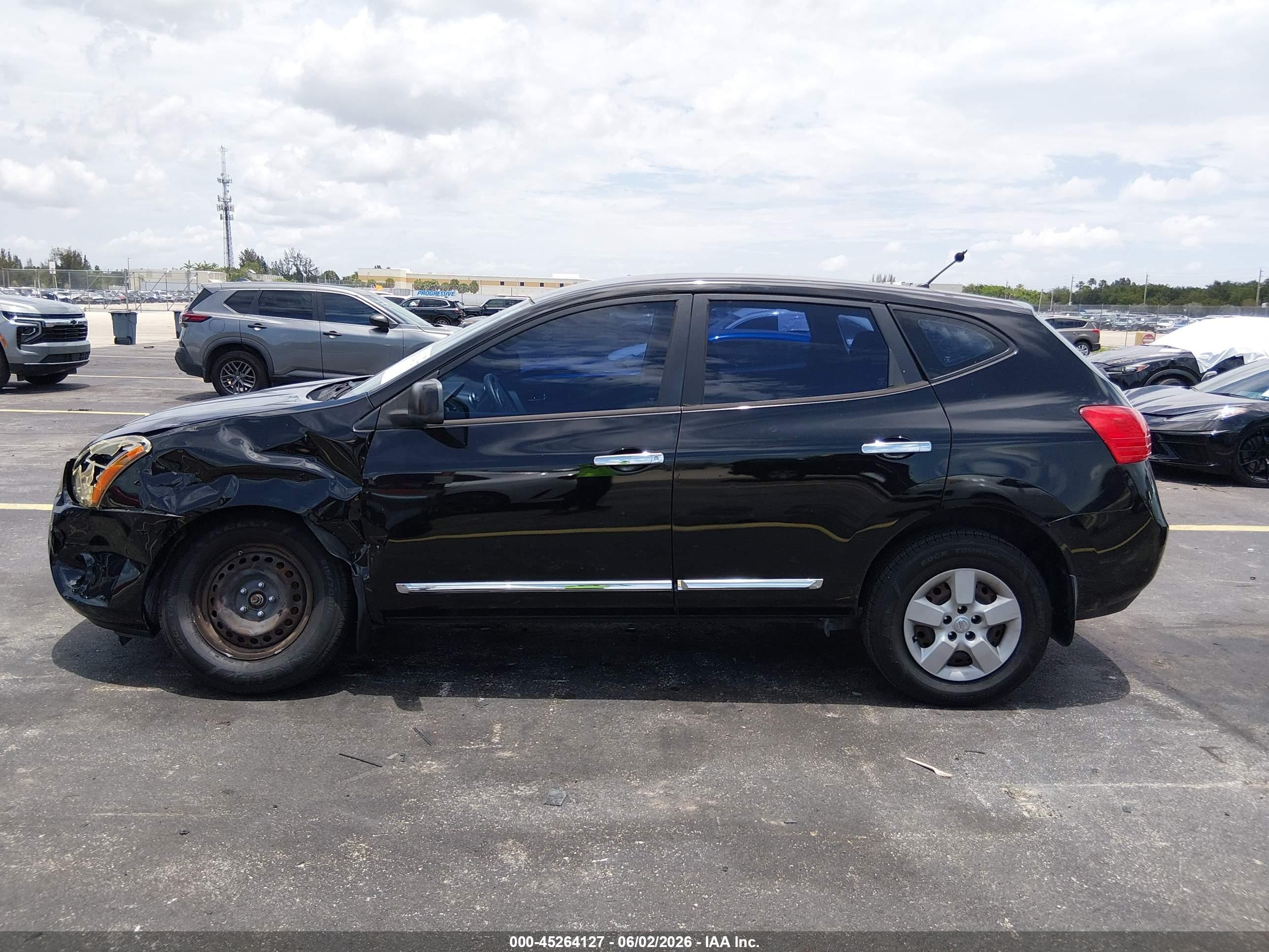 2014 Nissan Rogue Select S Black vin: JN8AS5MT1EW601037