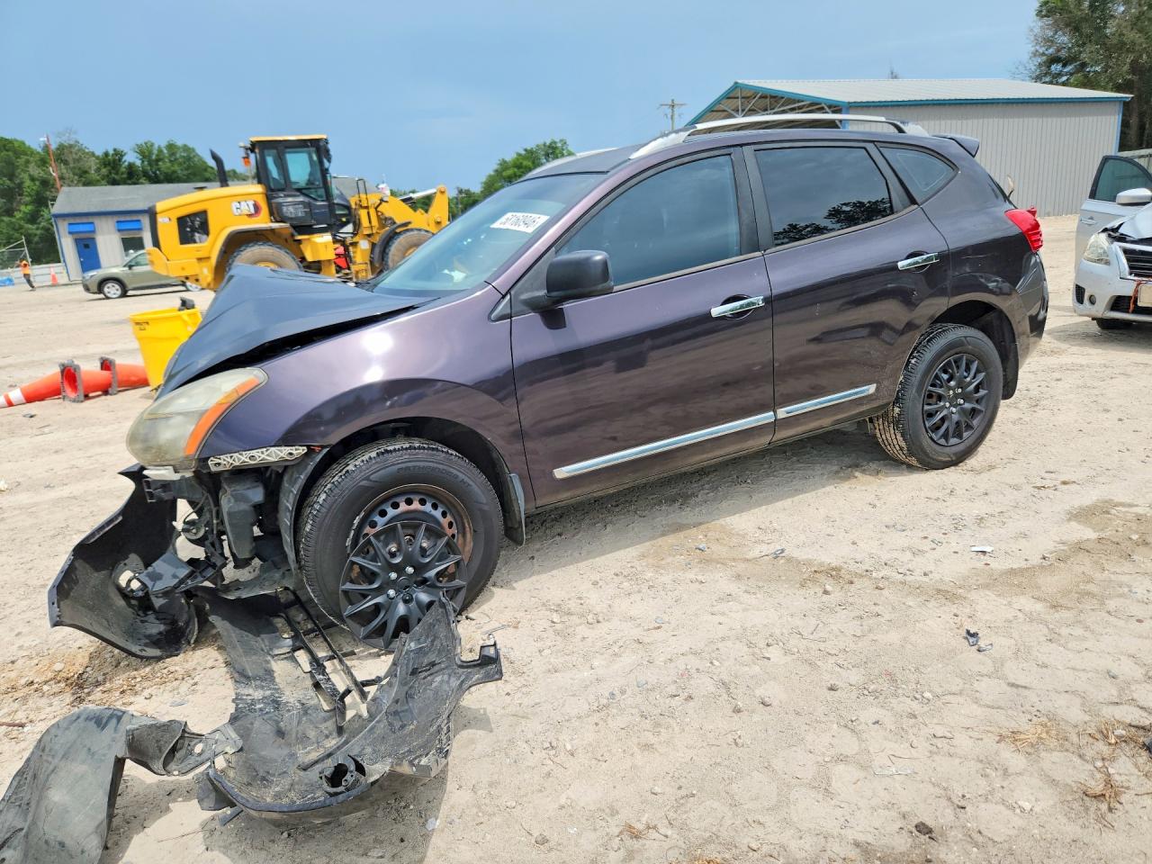 2014 Nissan Rogue Select S Purple vin: JN8AS5MT1EW606058