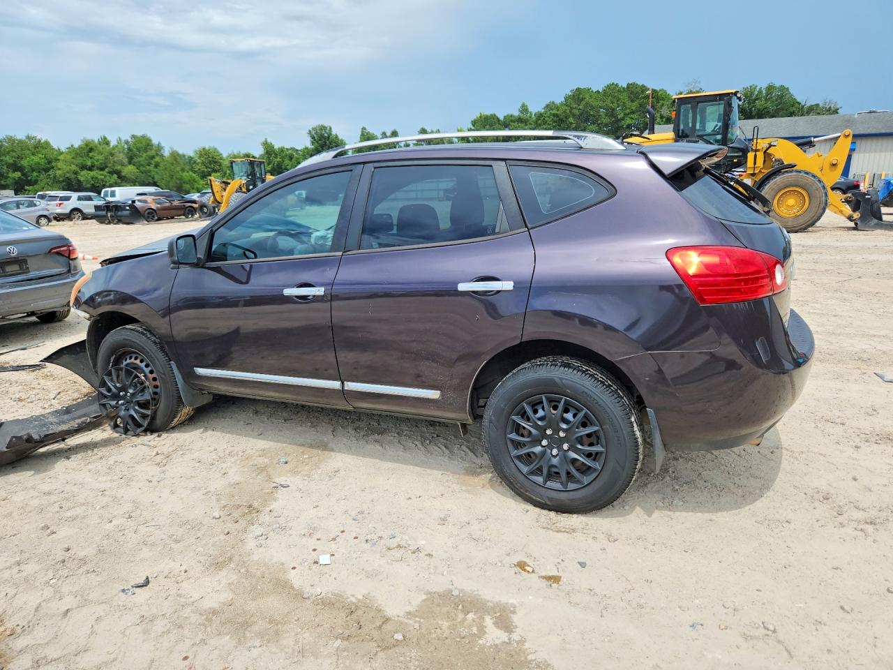 2014 Nissan Rogue Select S Purple vin: JN8AS5MT1EW606058
