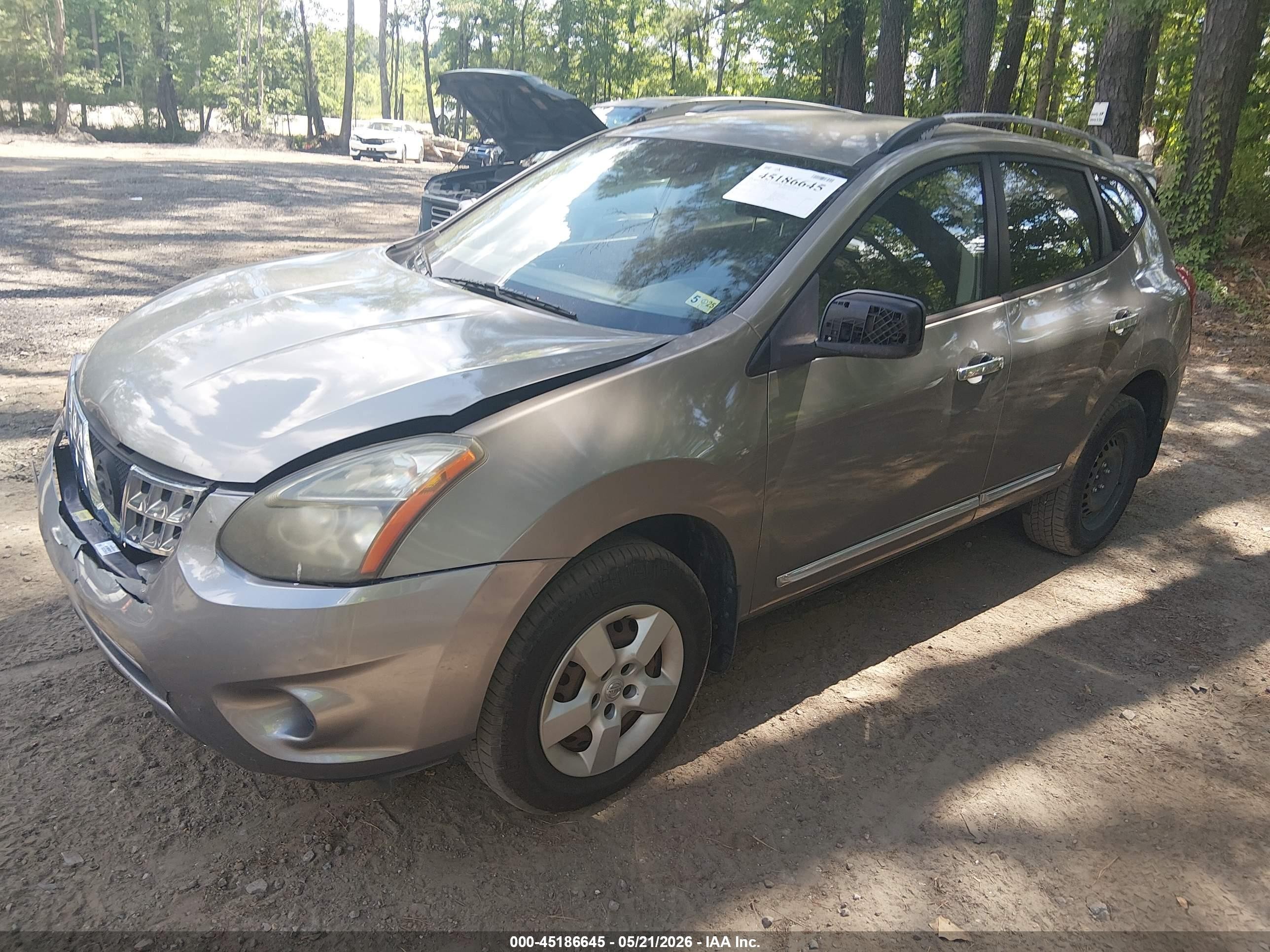 2014 Nissan Rogue Select S Tan vin: JN8AS5MT1EW609316