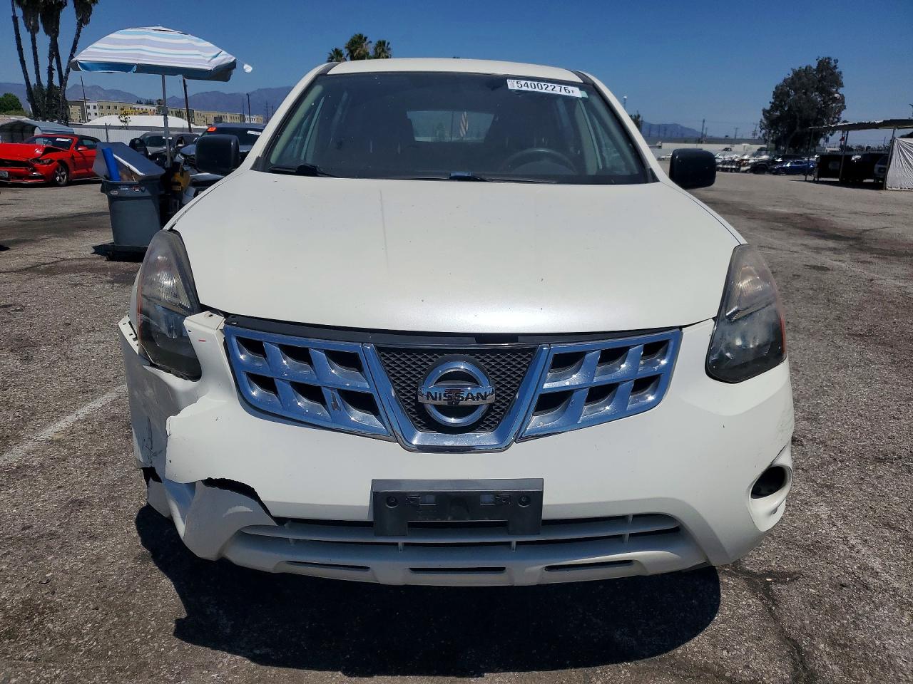 2014 Nissan Rogue Select S White vin: JN8AS5MT1EW611597