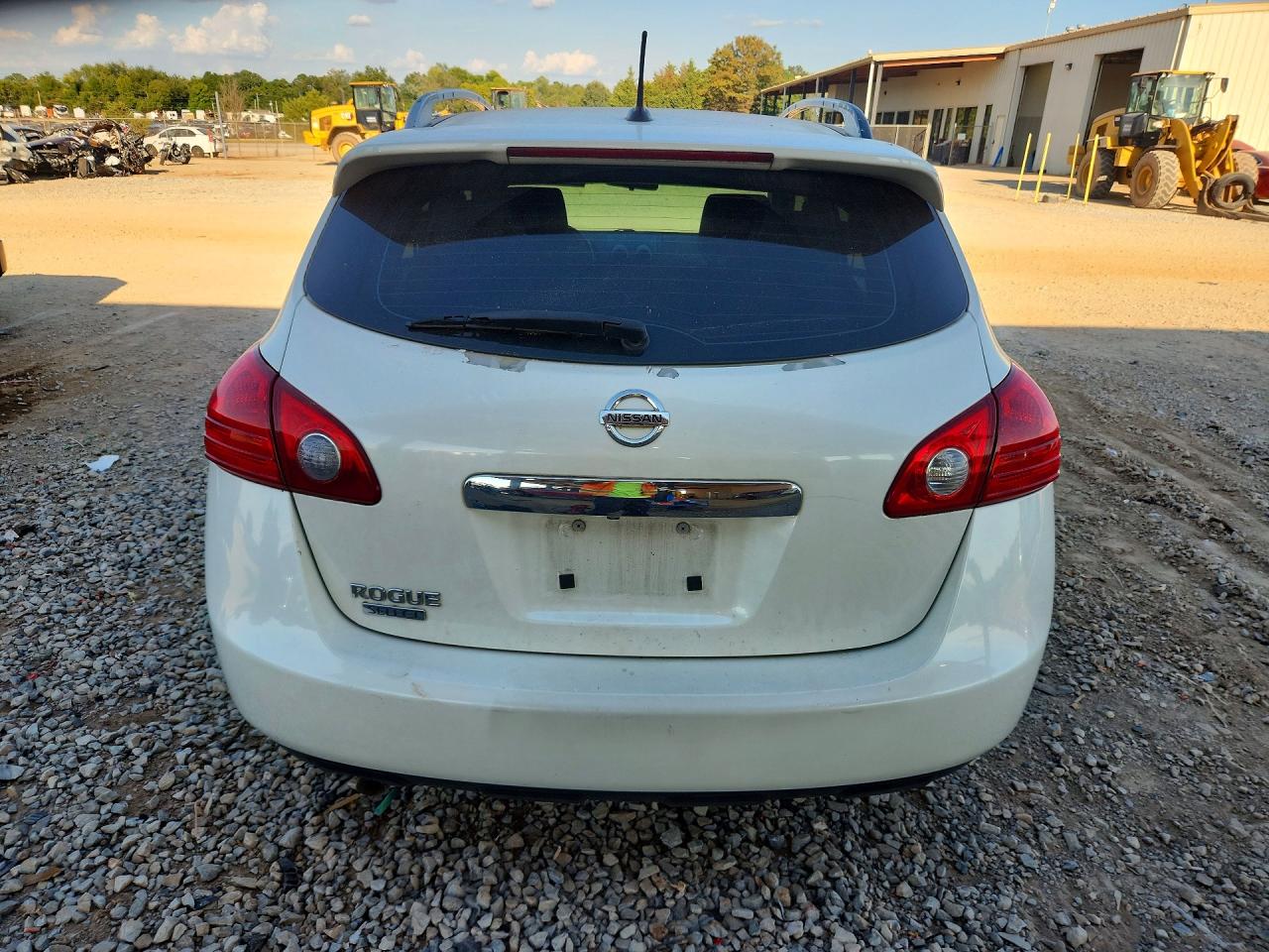 2014 Nissan Rogue Select S White vin: JN8AS5MT1EW615309