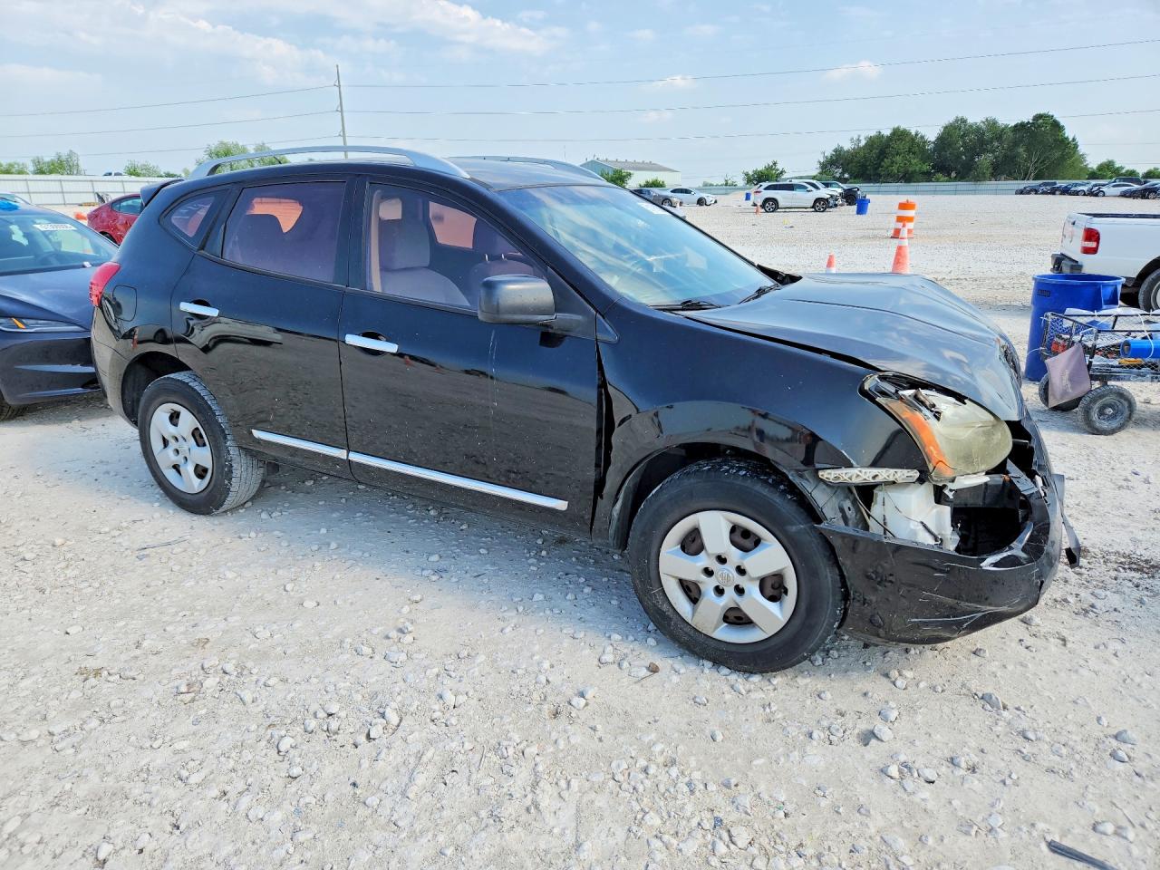 2014 Nissan Rogue Select S Black vin: JN8AS5MT1EW625029