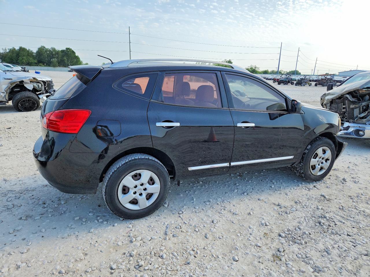 2014 Nissan Rogue Select S Black vin: JN8AS5MT1EW625029