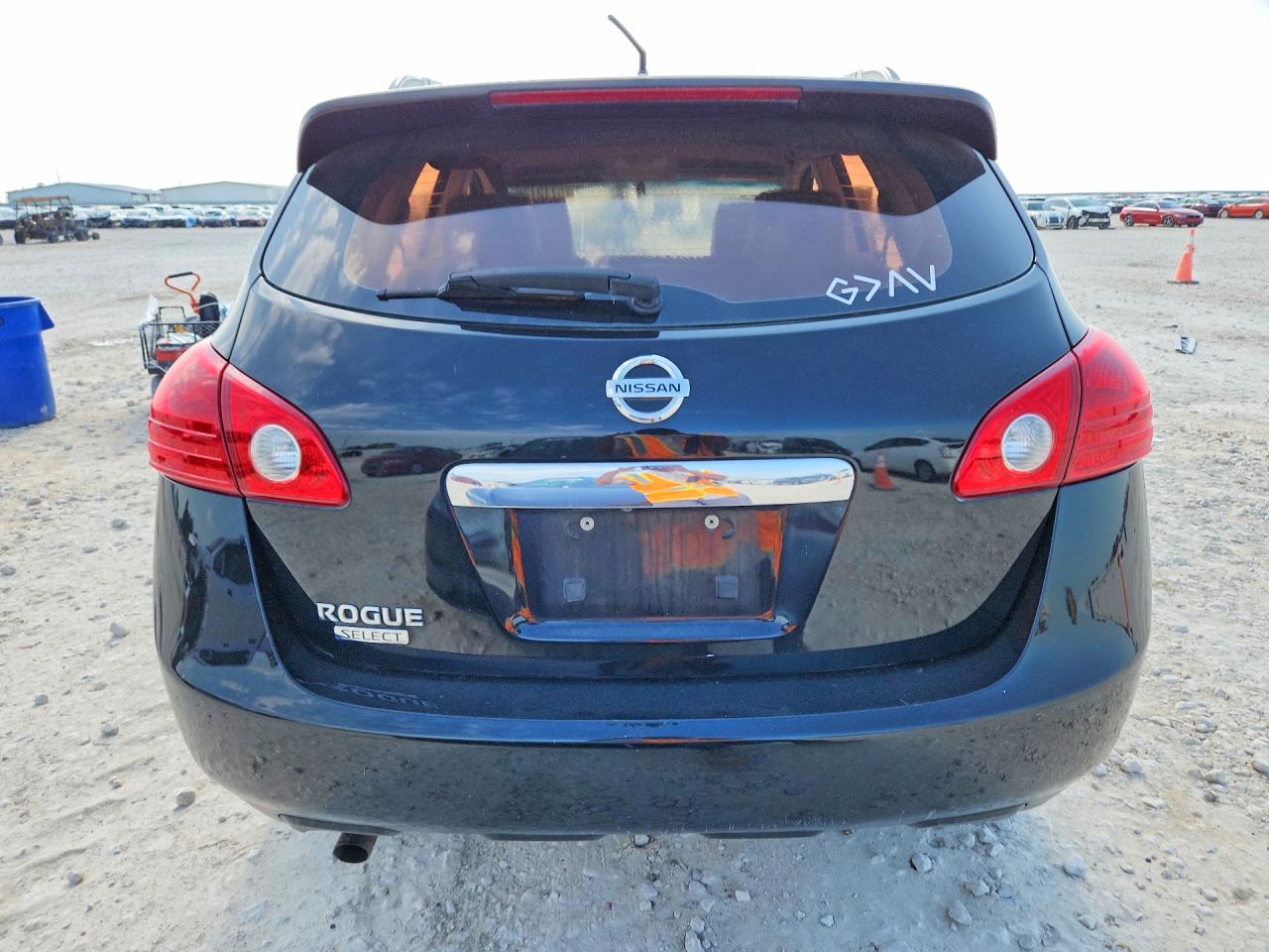 2014 Nissan Rogue Select S Black vin: JN8AS5MT1EW625029
