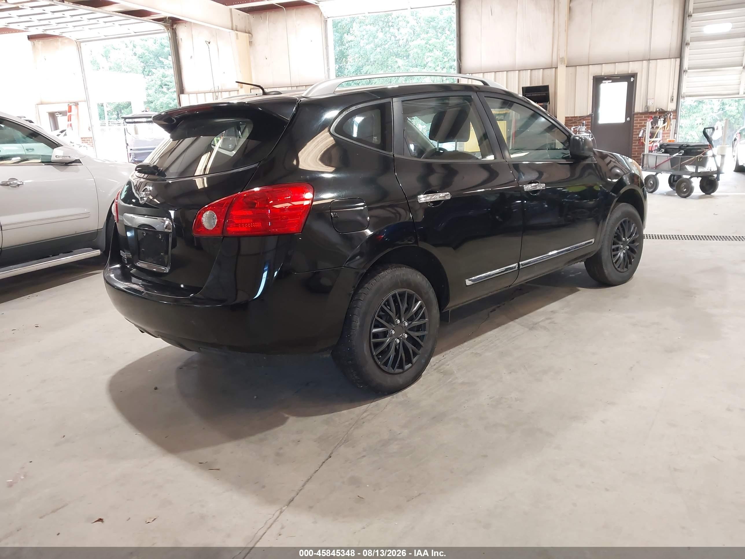 2015 Nissan Rogue Select S Black vin: JN8AS5MT1FW154047