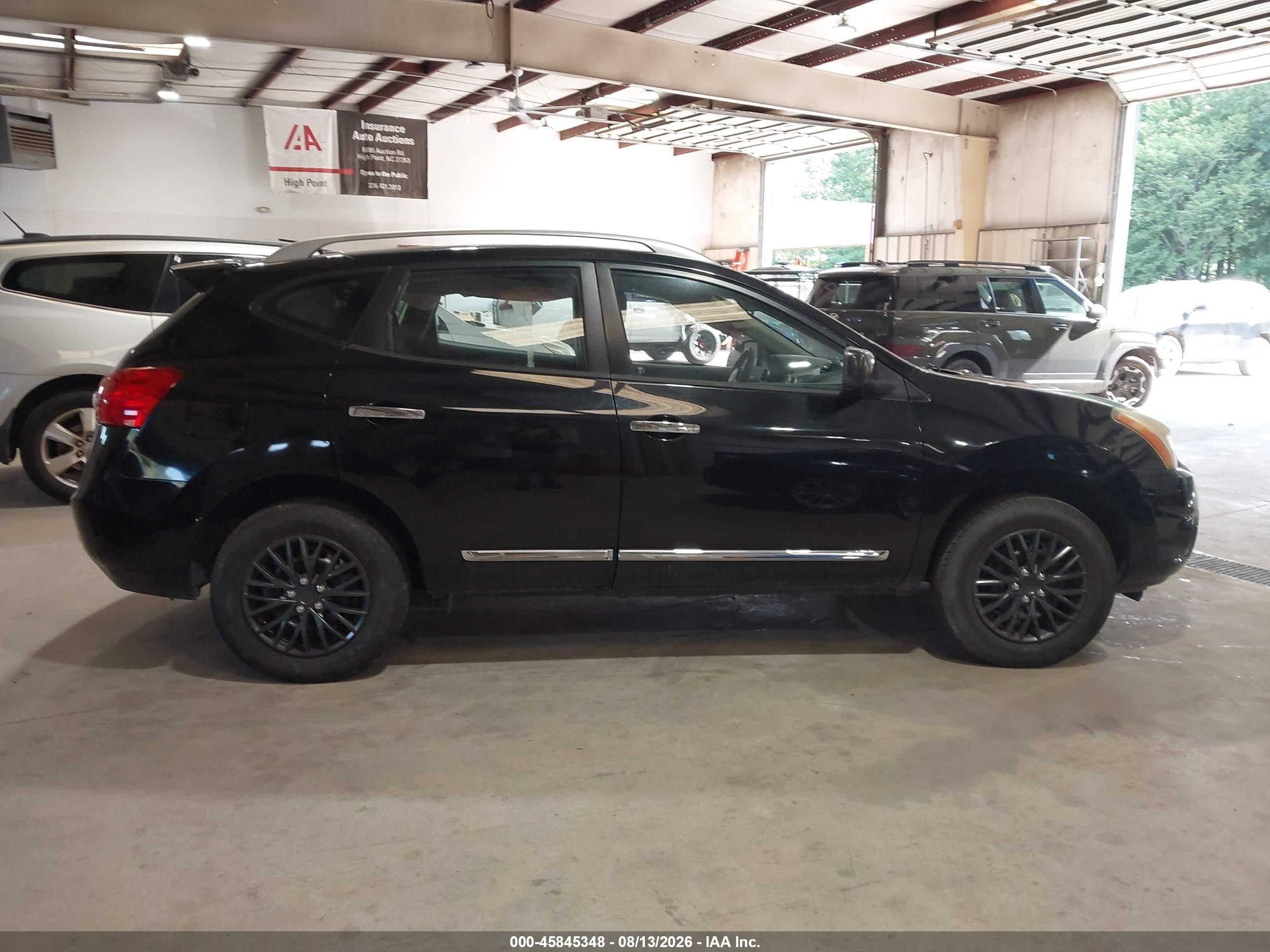 2015 Nissan Rogue Select S Black vin: JN8AS5MT1FW154047