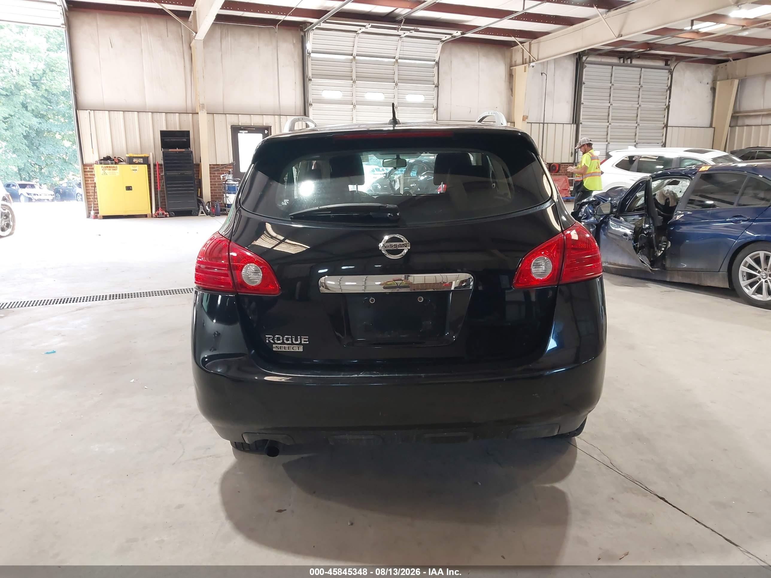 2015 Nissan Rogue Select S Black vin: JN8AS5MT1FW154047