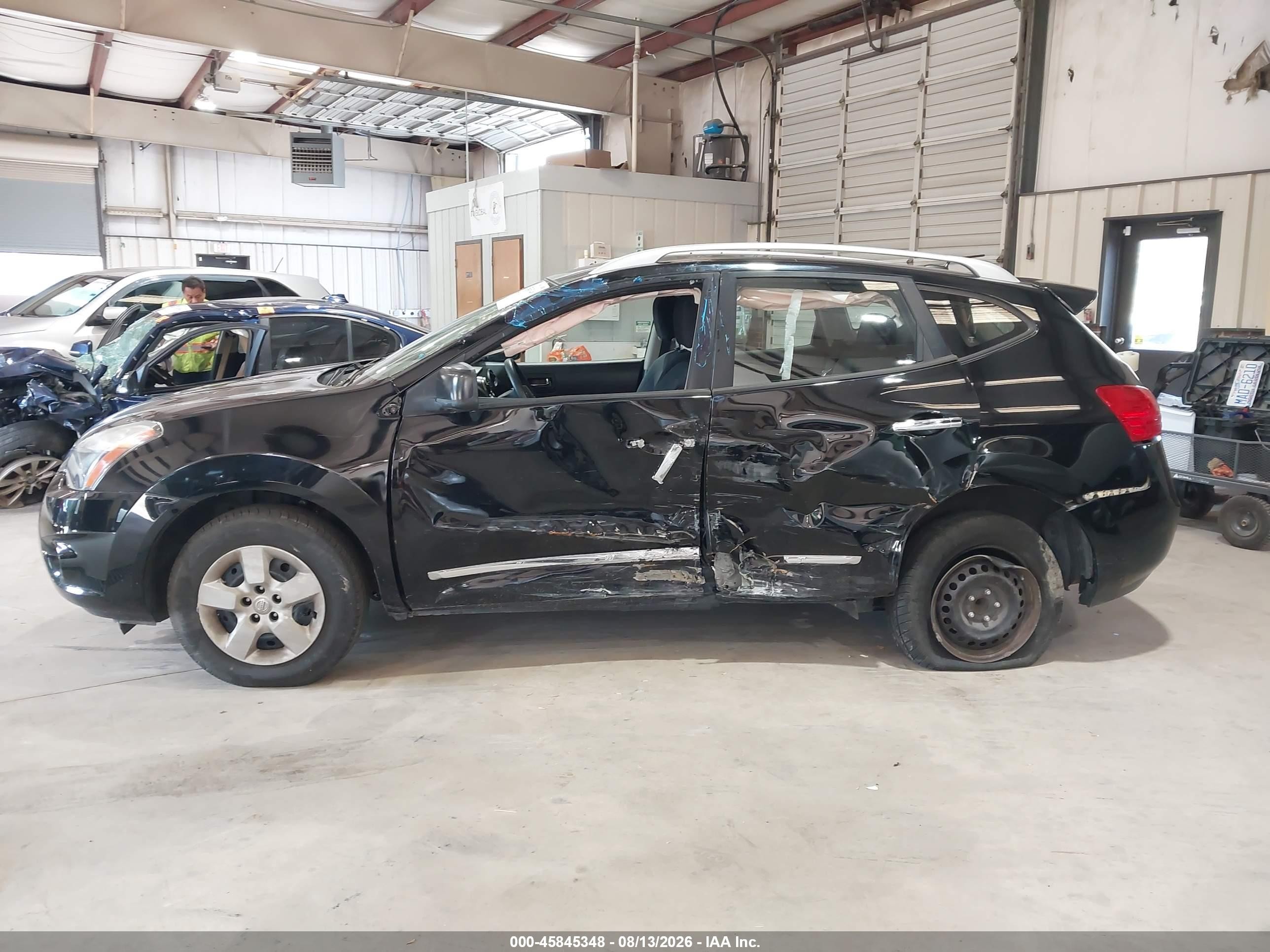 2015 Nissan Rogue Select S Black vin: JN8AS5MT1FW154047