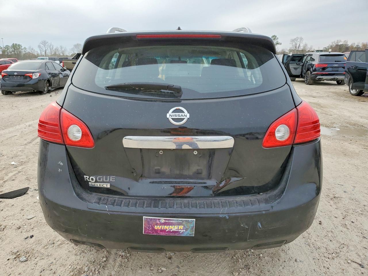 2015 Nissan Rogue Select S Black vin: JN8AS5MT1FW159166