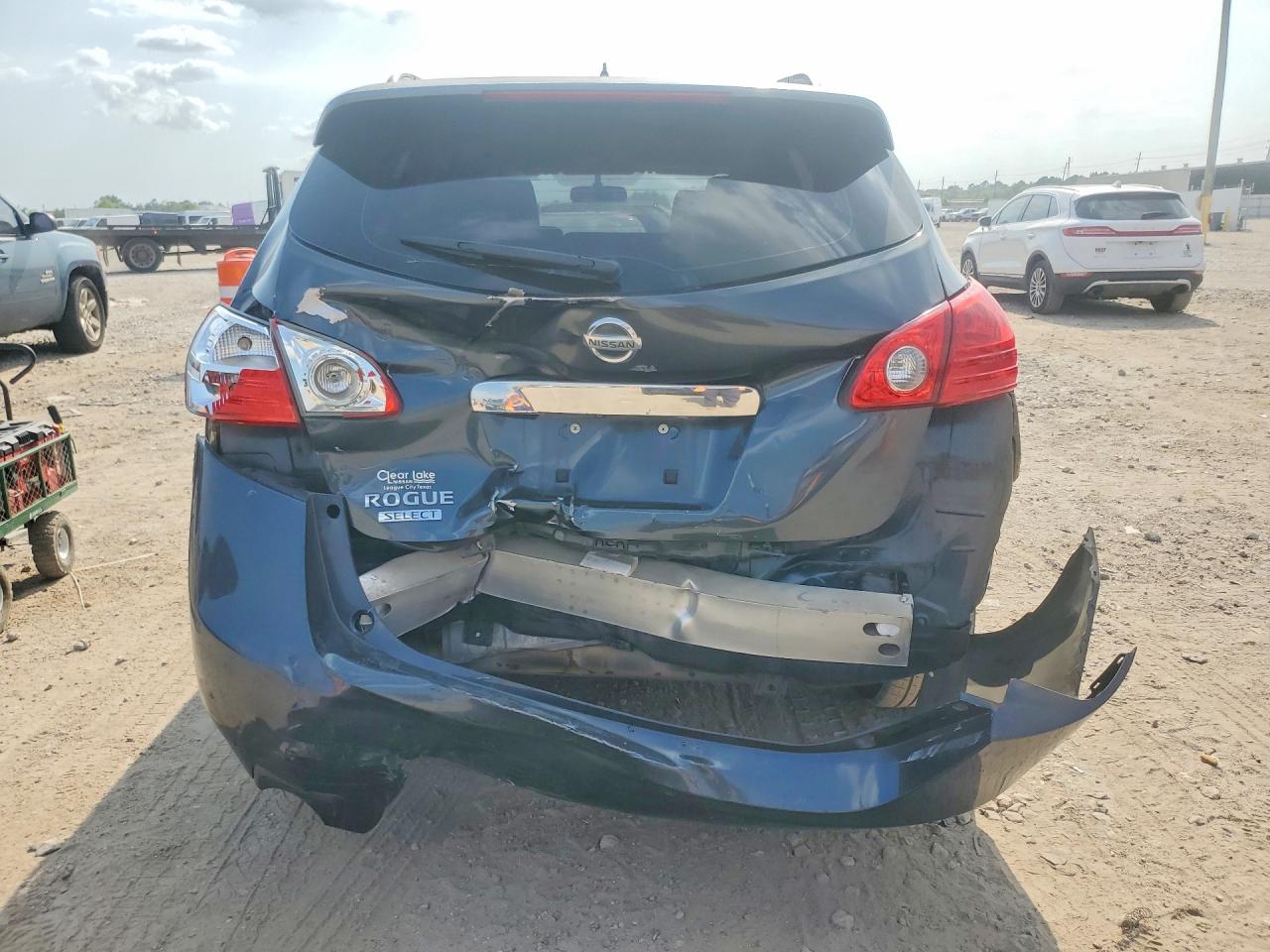 2015 Nissan Rogue Select S Blue vin: JN8AS5MT1FW162178