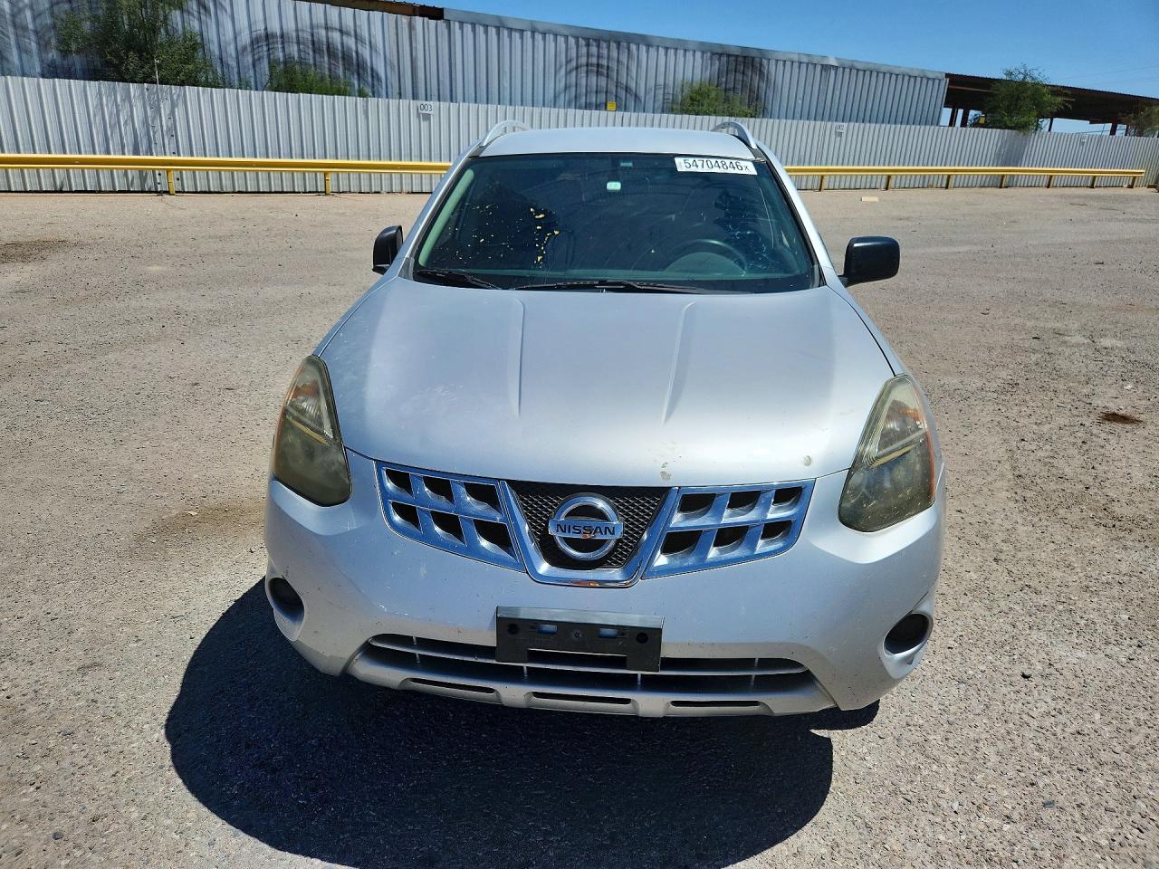 2015 Nissan Rogue Select S Silver vin: JN8AS5MT1FW653947