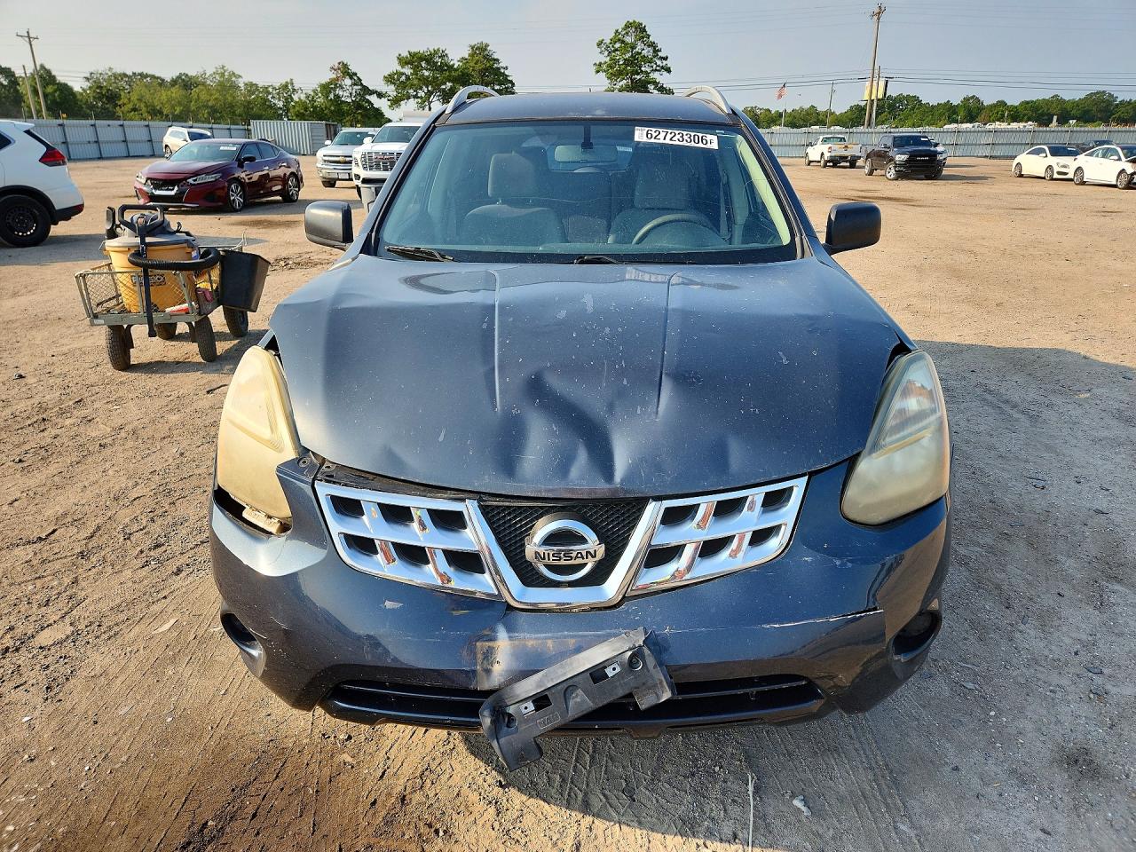 2015 Nissan Rogue Select S Blue vin: JN8AS5MT1FW669999