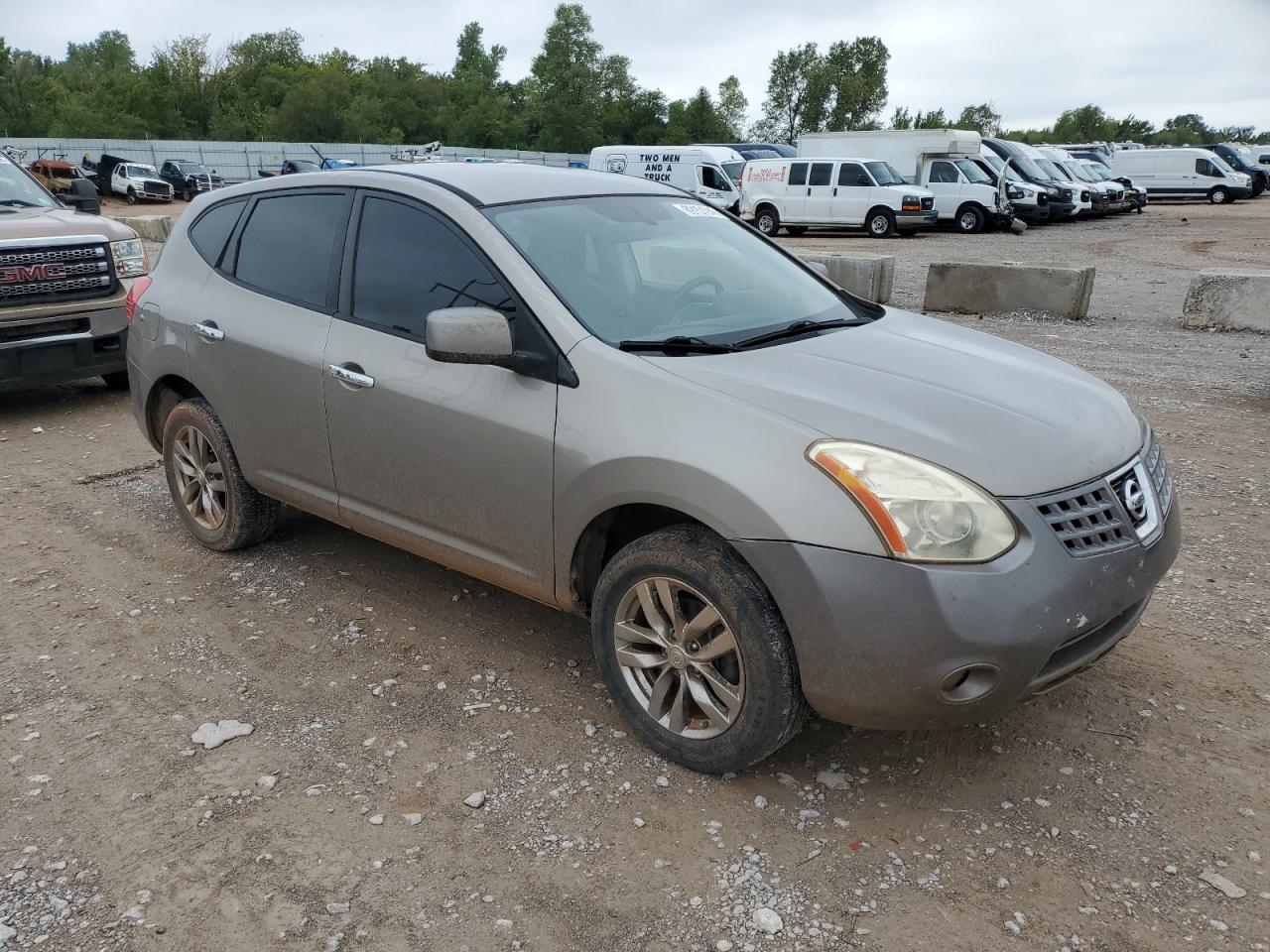2010 Nissan Rogue S Gray vin: JN8AS5MT2AW014260