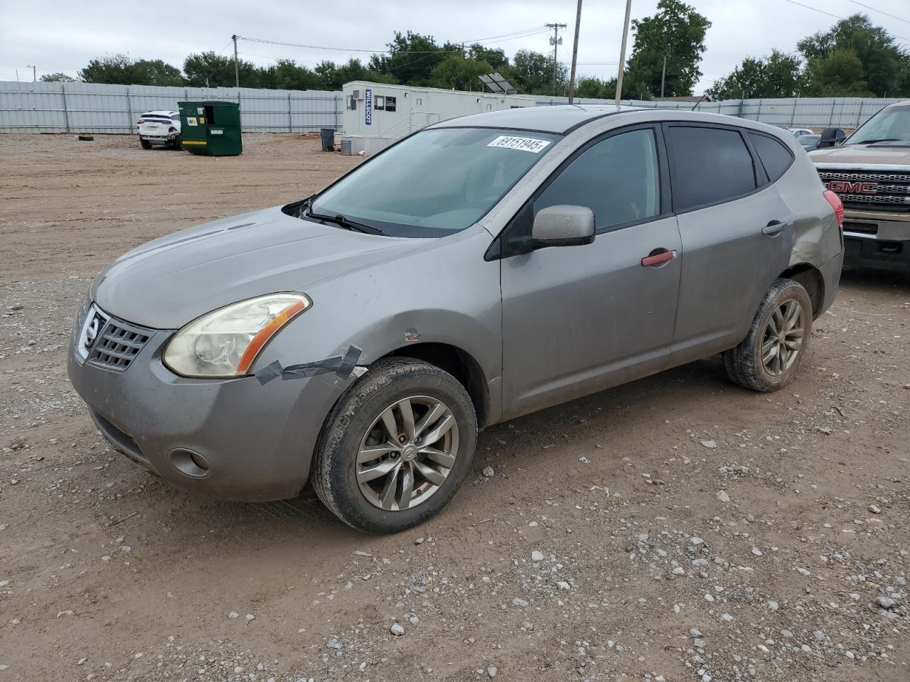 2010 Nissan Rogue S Gray vin: JN8AS5MT2AW014260