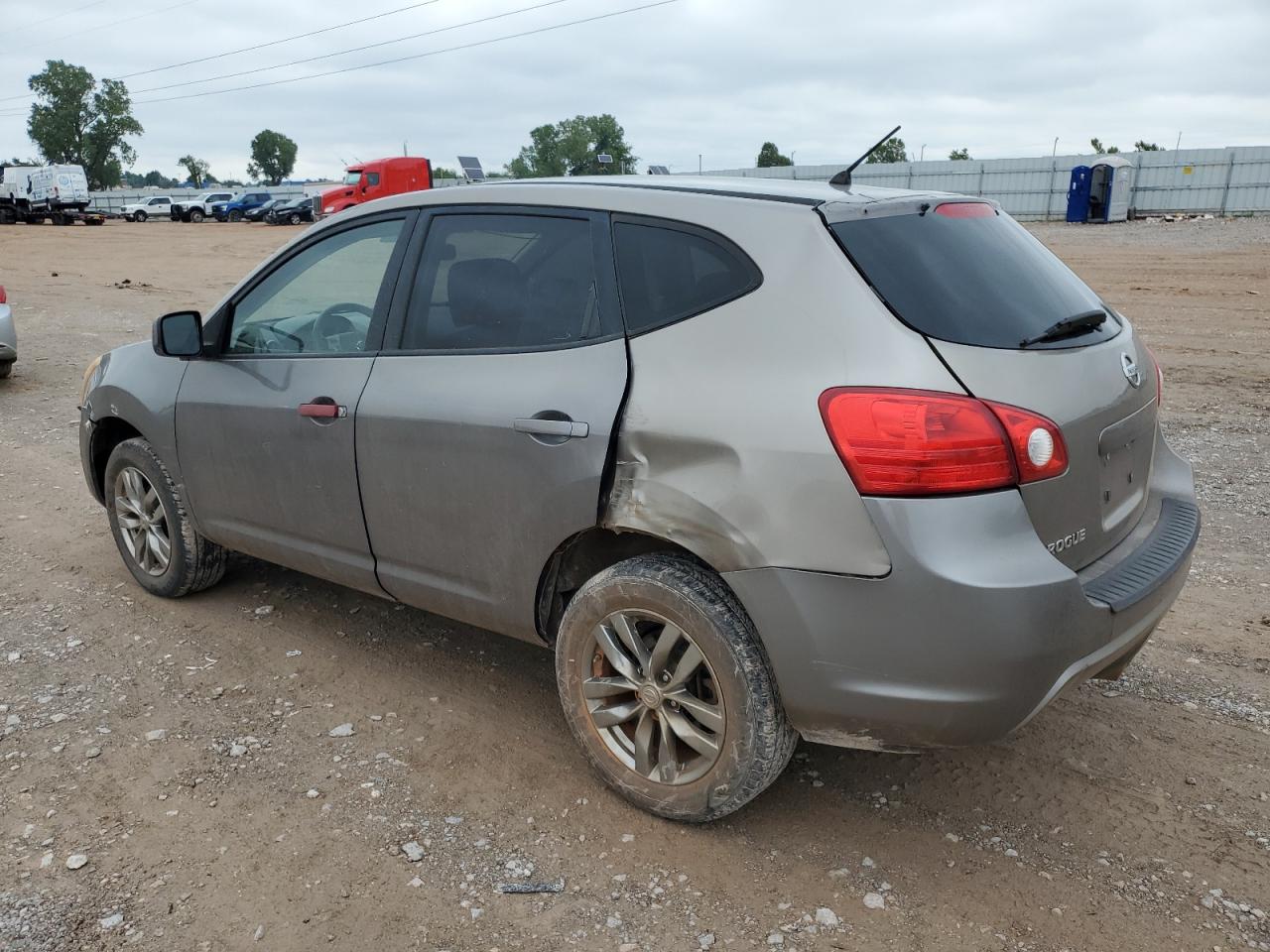 2010 Nissan Rogue S Gray vin: JN8AS5MT2AW014260