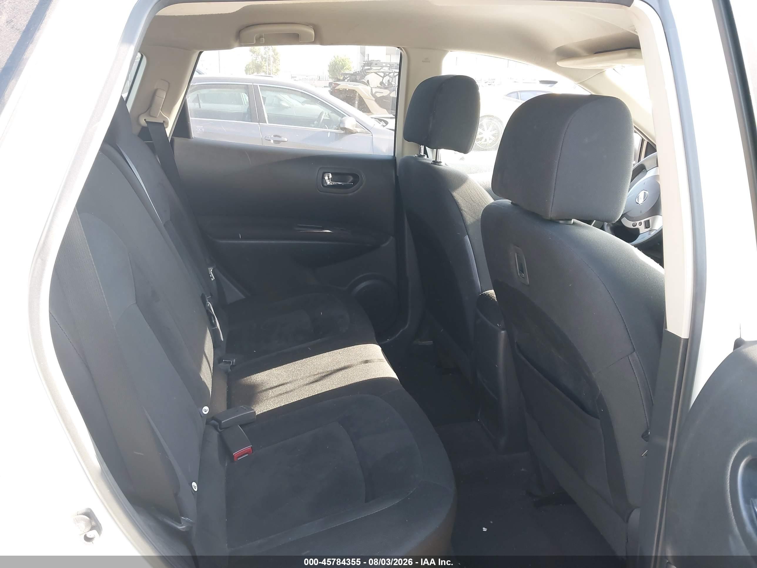 2010 Nissan Rogue S White vin: JN8AS5MT2AW014923