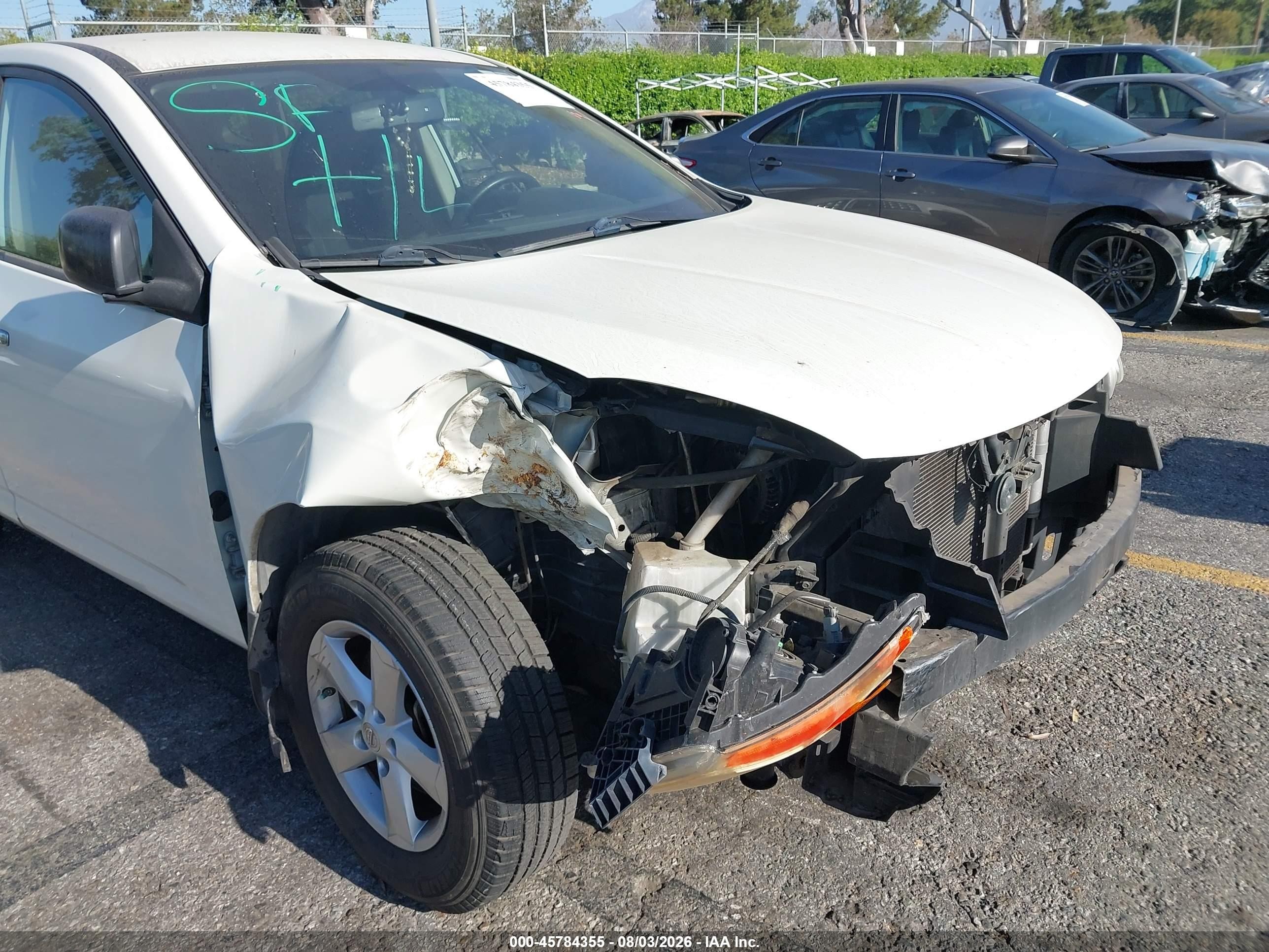2010 Nissan Rogue S White vin: JN8AS5MT2AW014923