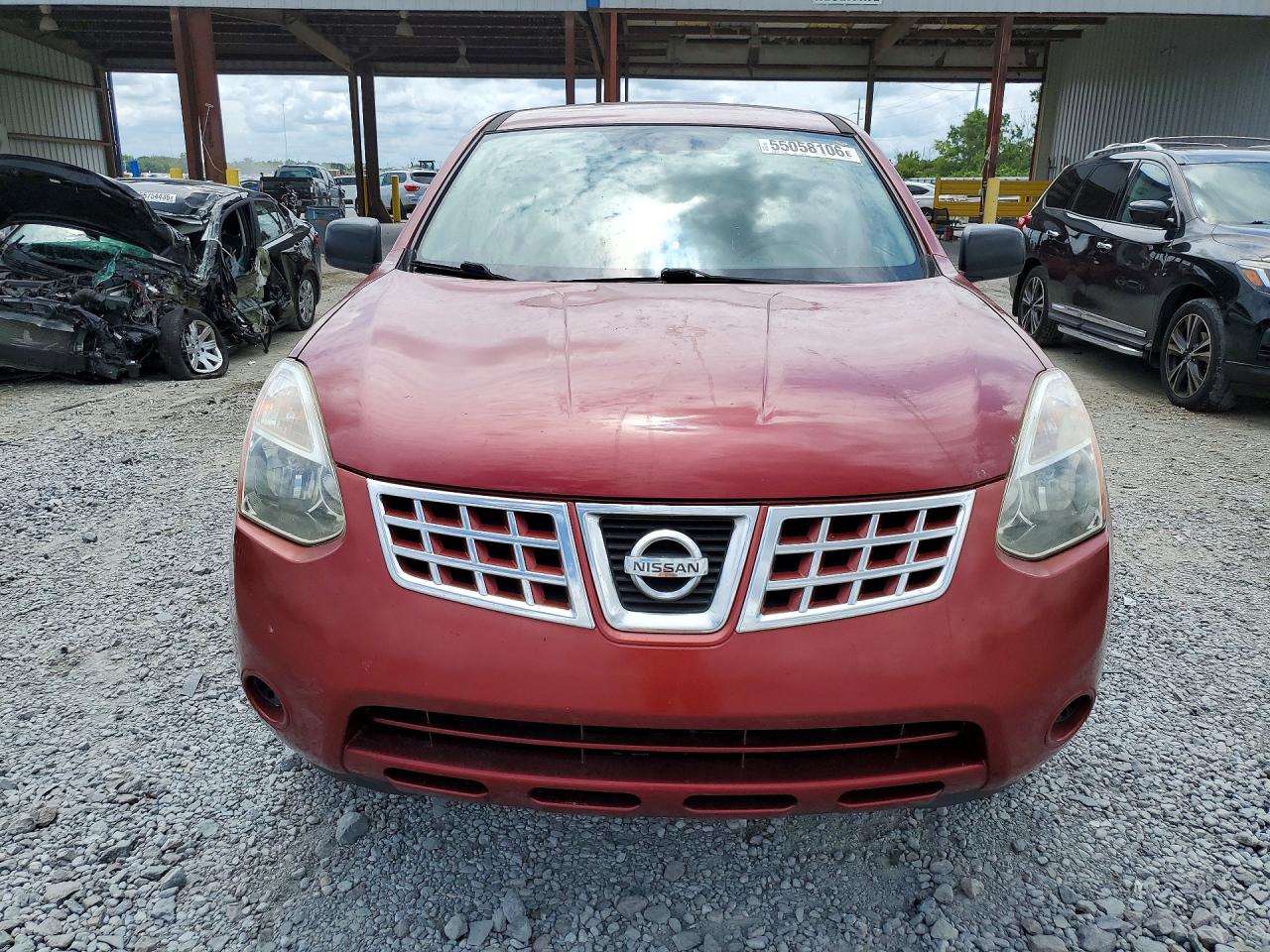 2010 Nissan Rogue Sl Красный vin: JN8AS5MT2AW022021