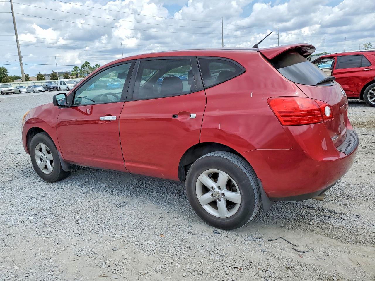 2010 Nissan Rogue Sl Красный vin: JN8AS5MT2AW022021