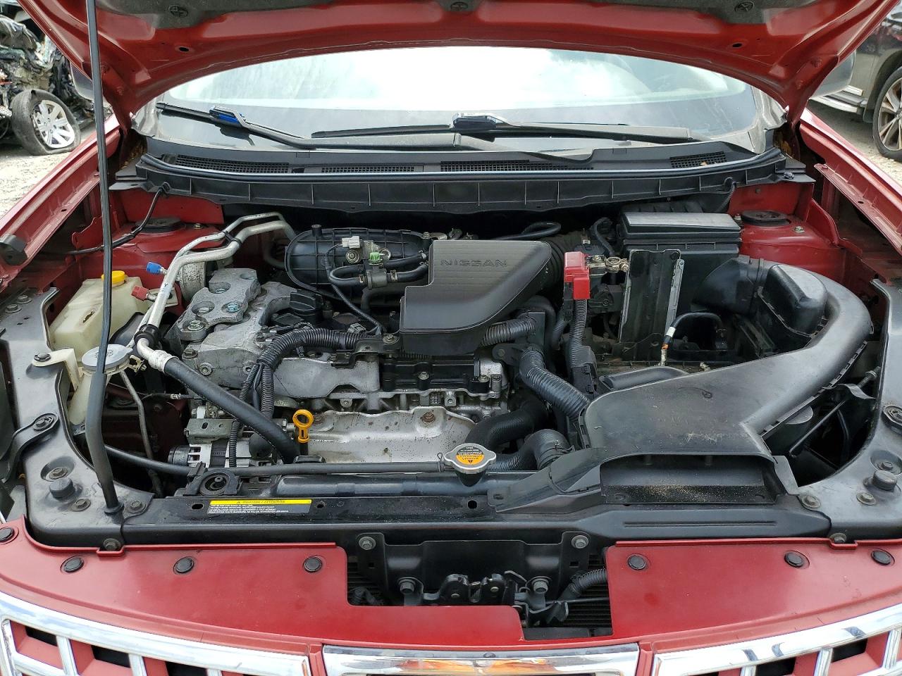 2010 Nissan Rogue Sl Красный vin: JN8AS5MT2AW022021