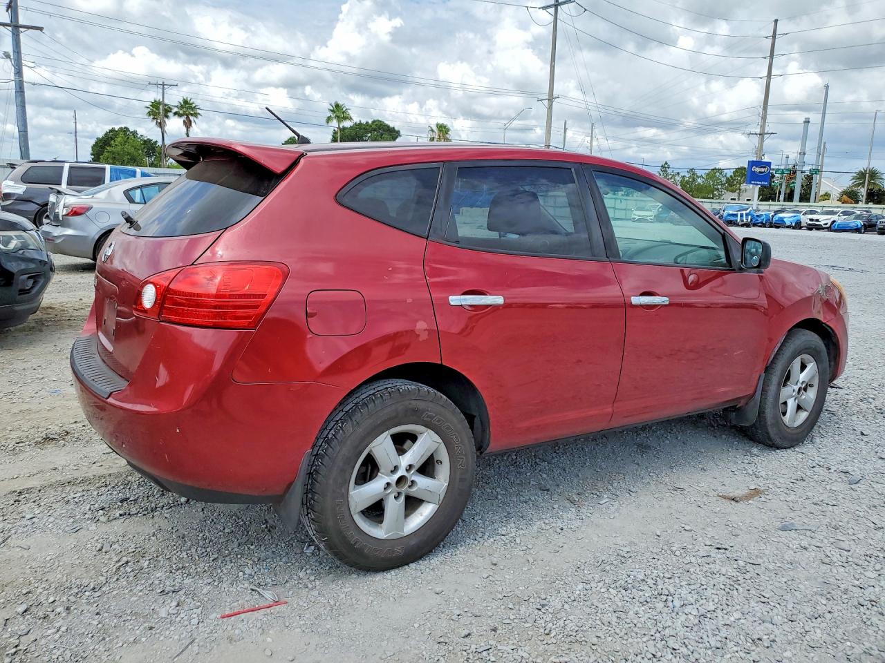 2010 Nissan Rogue Sl Красный vin: JN8AS5MT2AW022021