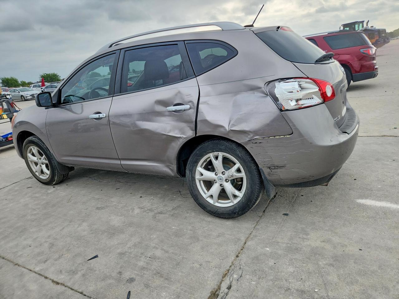 2010 Nissan Rogue Sl Серый vin: JN8AS5MT2AW025582