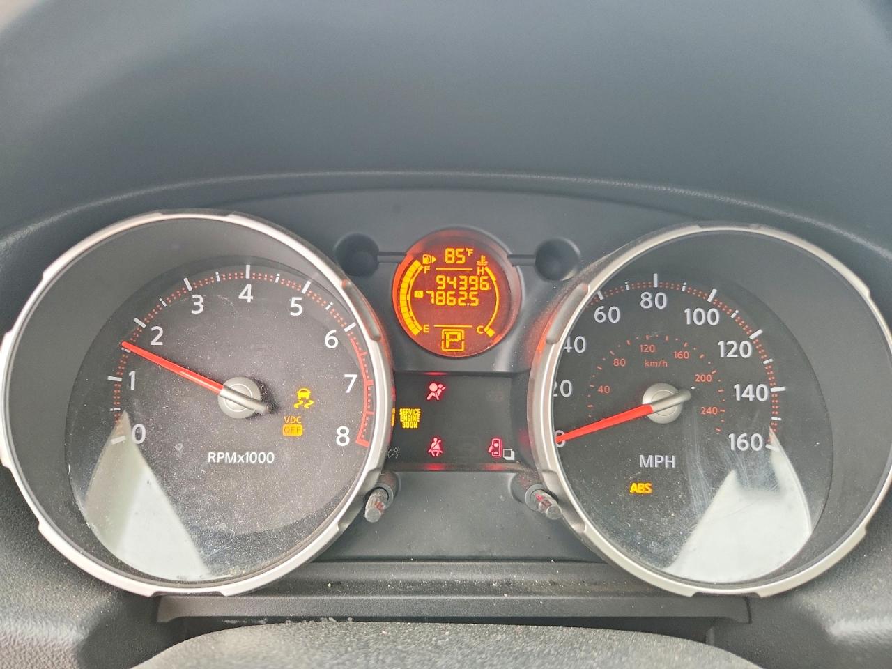 2010 Nissan Rogue Sl Серый vin: JN8AS5MT2AW025582
