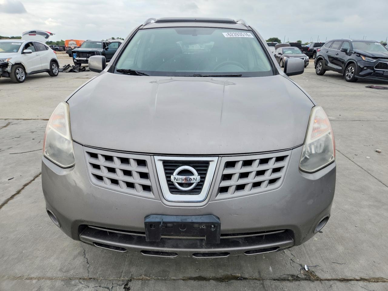 2010 Nissan Rogue Sl Серый vin: JN8AS5MT2AW025582