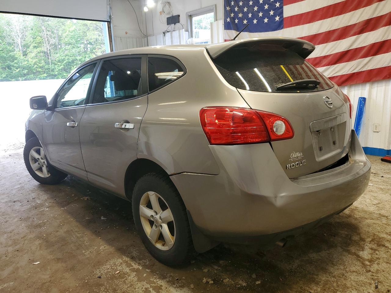 2010 Nissan Rogue Sl Gray vin: JN8AS5MT2AW030829